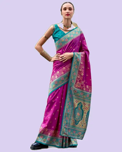 Soundarya Pure Silk Traditional Sarees