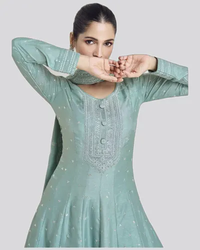 Rich Look Premium Silk Long Gowns — image 2