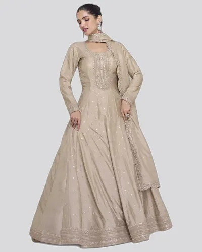 Rich Look Premium Silk Long Gowns