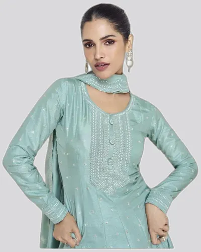 Rich Look Premium Silk Long Gowns — image 3
