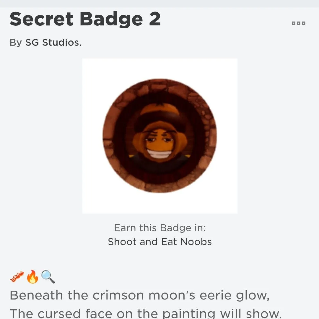 Shoot And Eat Noobs Secret Badge - How to Get it - Droid Gamers