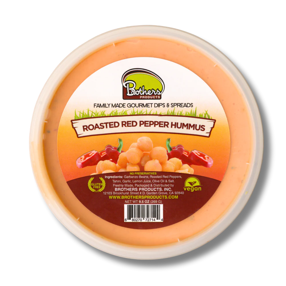 Hummus - Roasted Pepper Hummus (9.5oz)