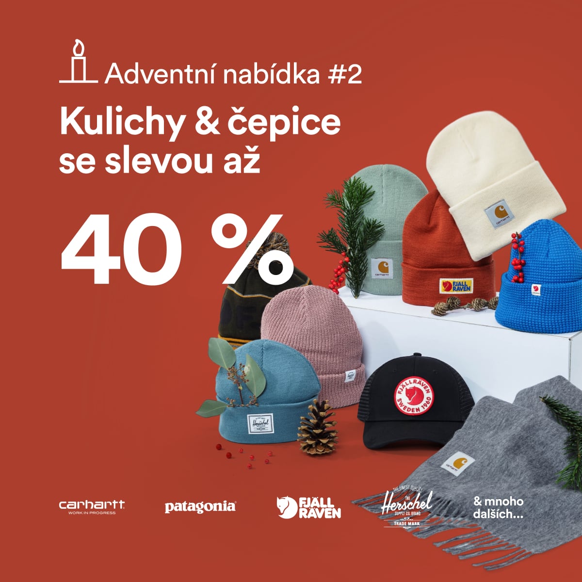 Čepice salekce - freshlabels.cz vizuál