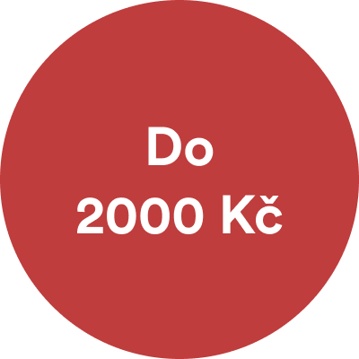 Button do 2000 kč