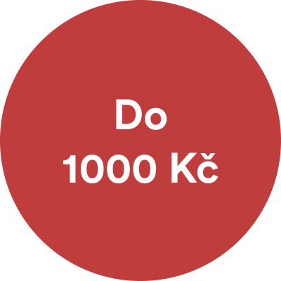 Button do 1000 kč