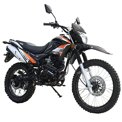 X-Pro Hawk 250 Dirt Bike Motorcycle Bike Dirt Bike Enduro Bike Motorcycle Bike(Black)