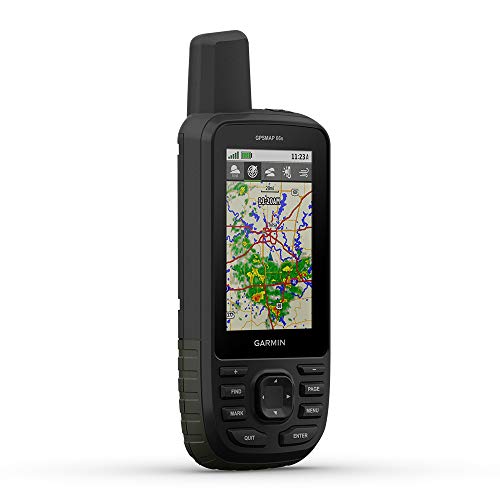 Garmin GPSMAP 66s Hiking GPS Bundle | +Garmin GPS Backpack Tether | Multisatellite & Sensors | Military Hiking Handheld