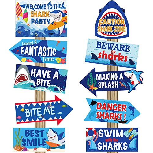 20 Shark Party Decorations