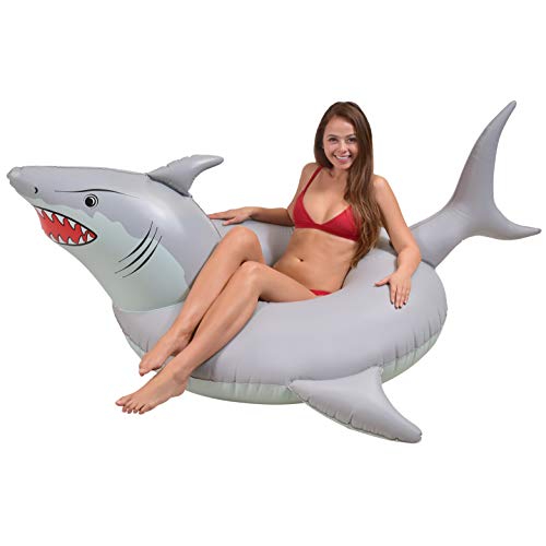 Fun Inflatable Shark Raft Pool Float