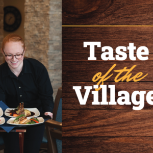 Taste of the Village event promo