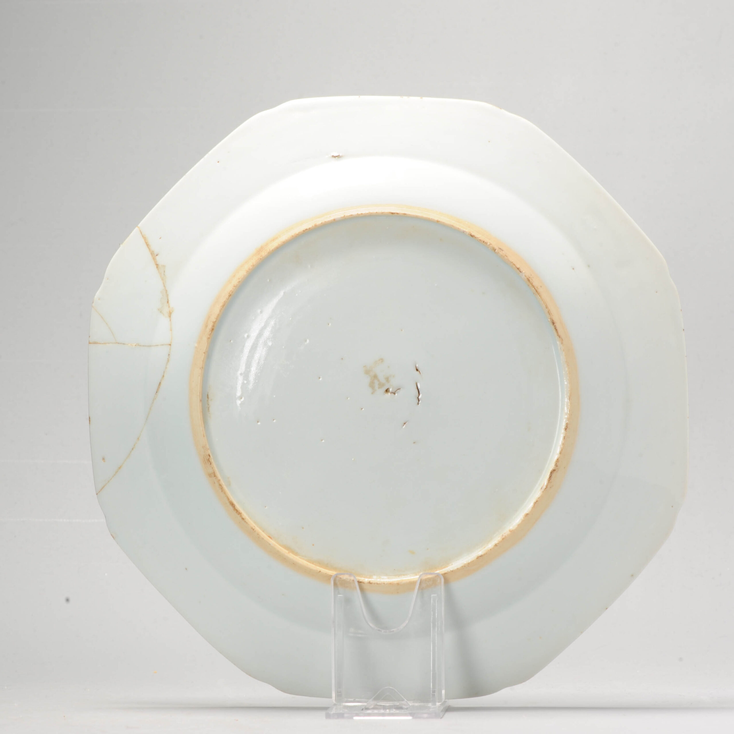 A Landscape Qianlong Yonzheng Chinese Porcelain Blue and White Plate 1730- 1740 China - Image 8