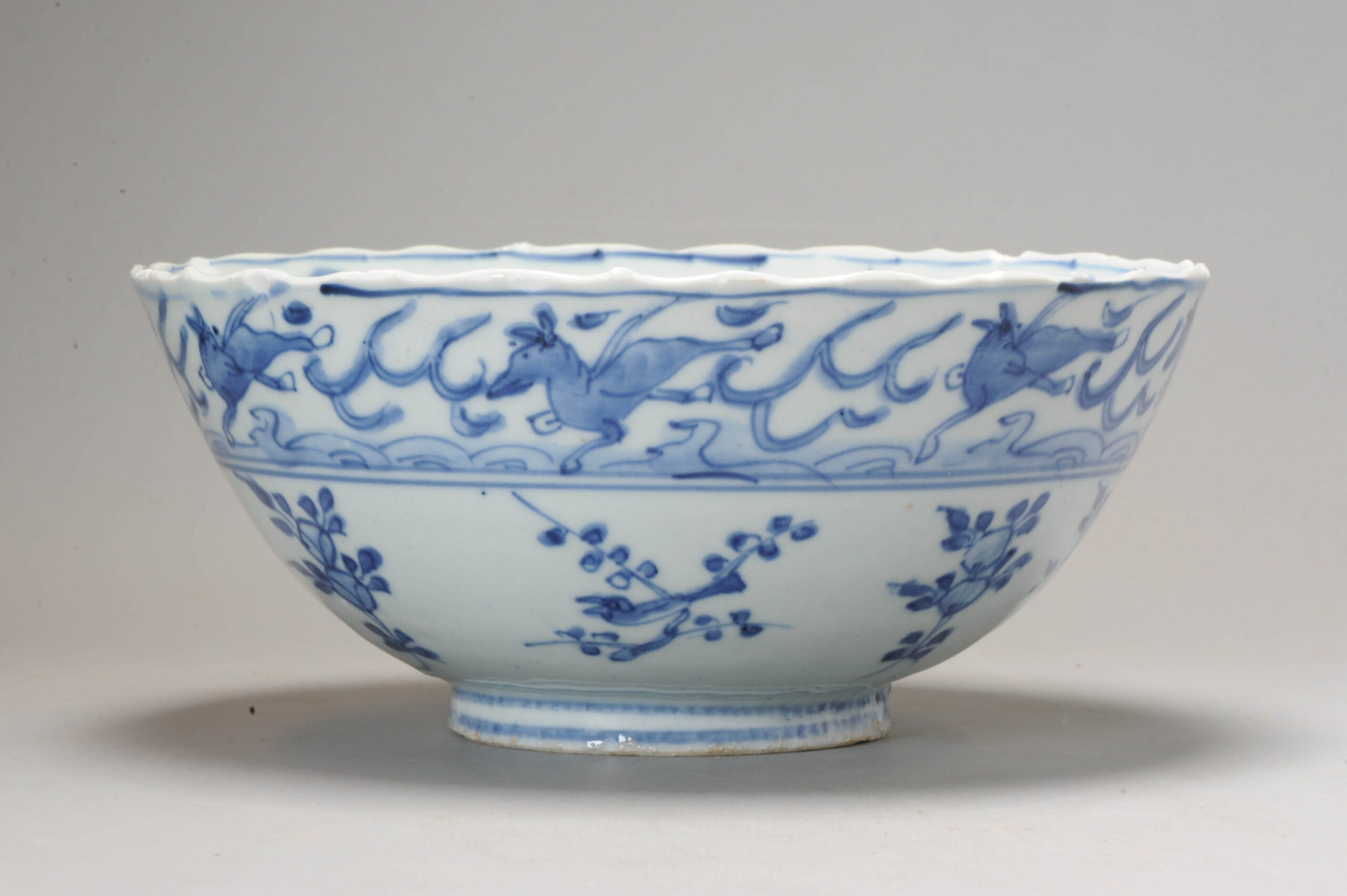 Wanli period Flying horse bowl Ca 1600 Ming Dynasty Chinese Porcelain - Image 11