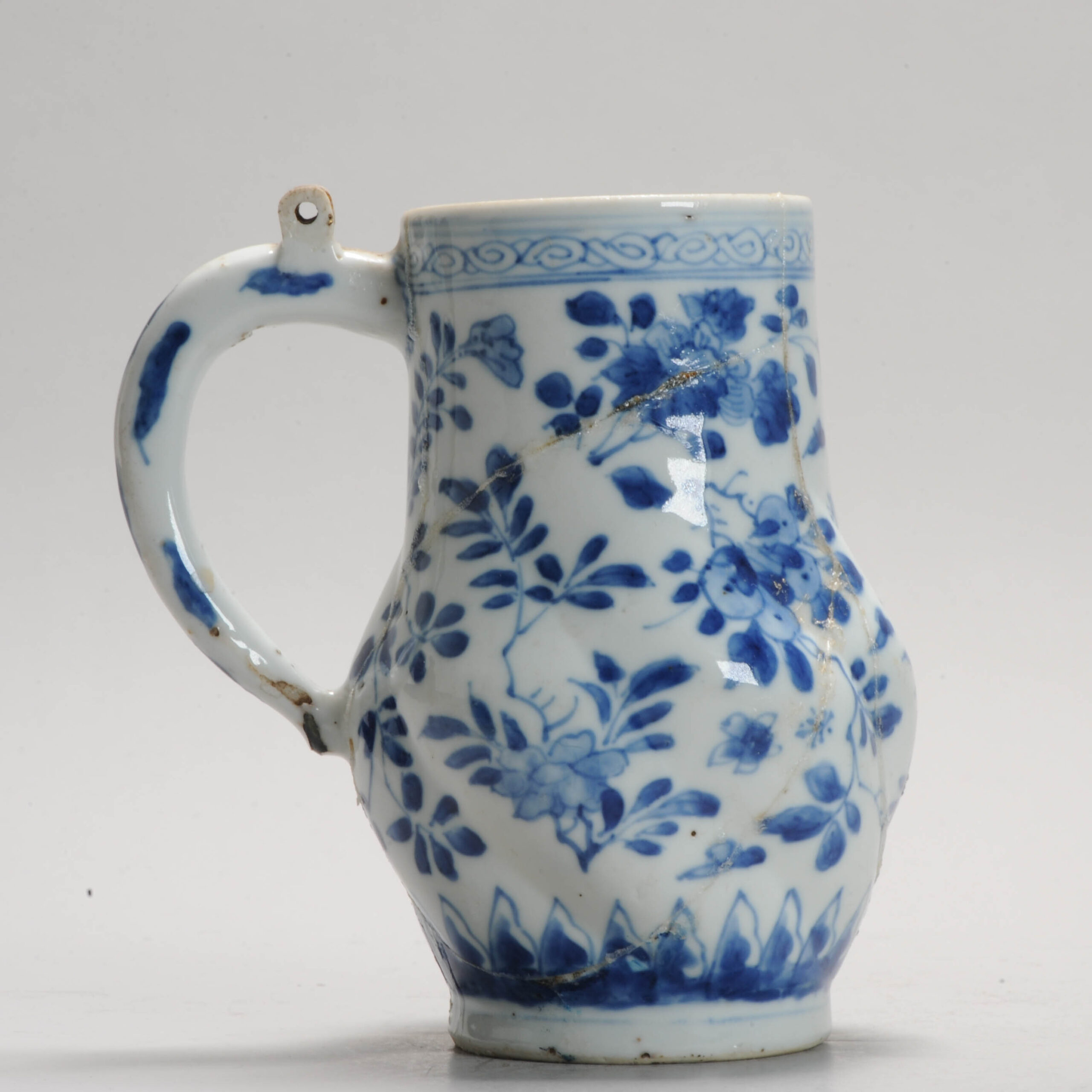 White Porcelain Pitcher