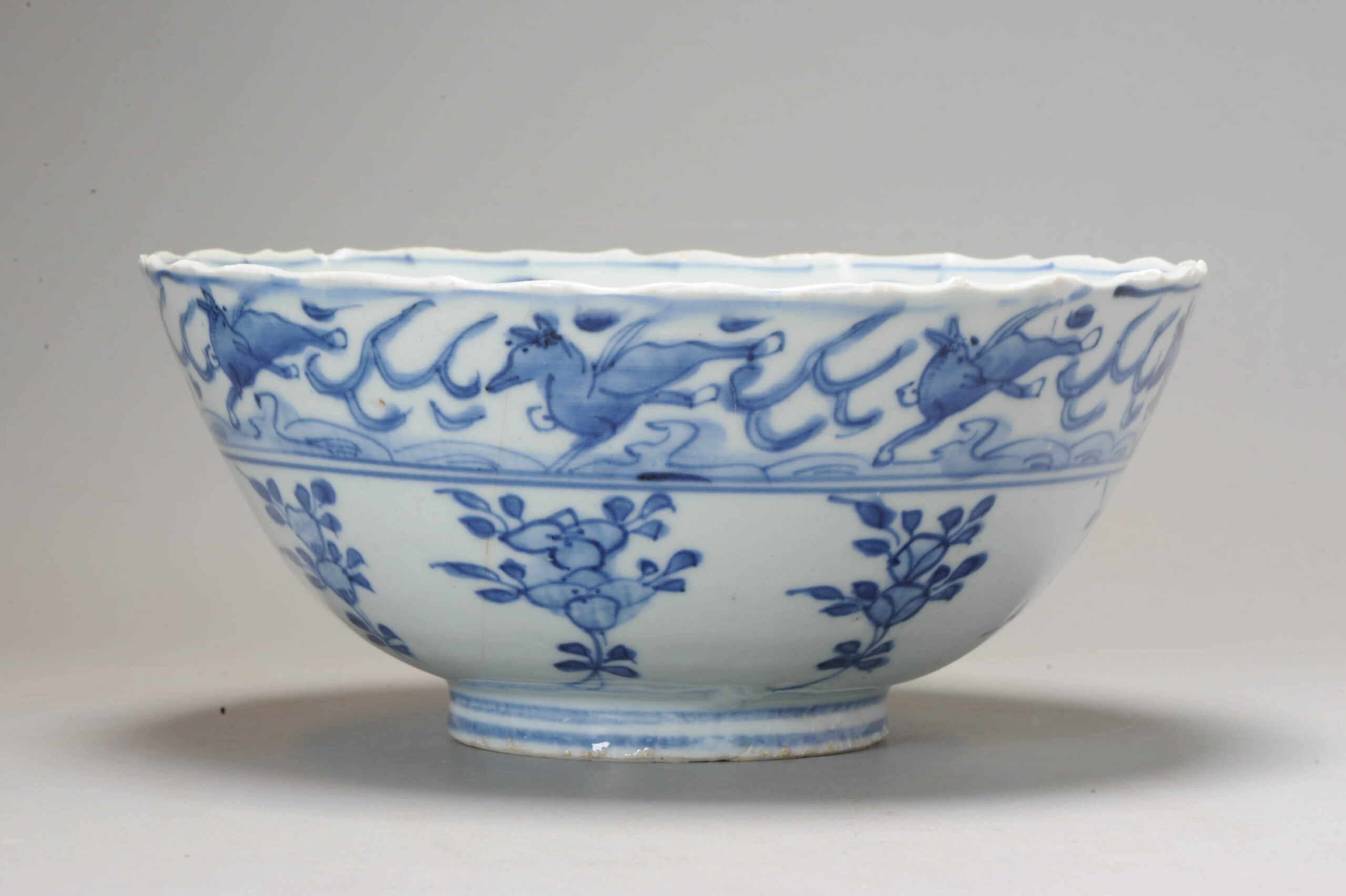 Wanli period Flying horse bowl Ca 1600 Ming Dynasty Chinese Porcelain - Image 13