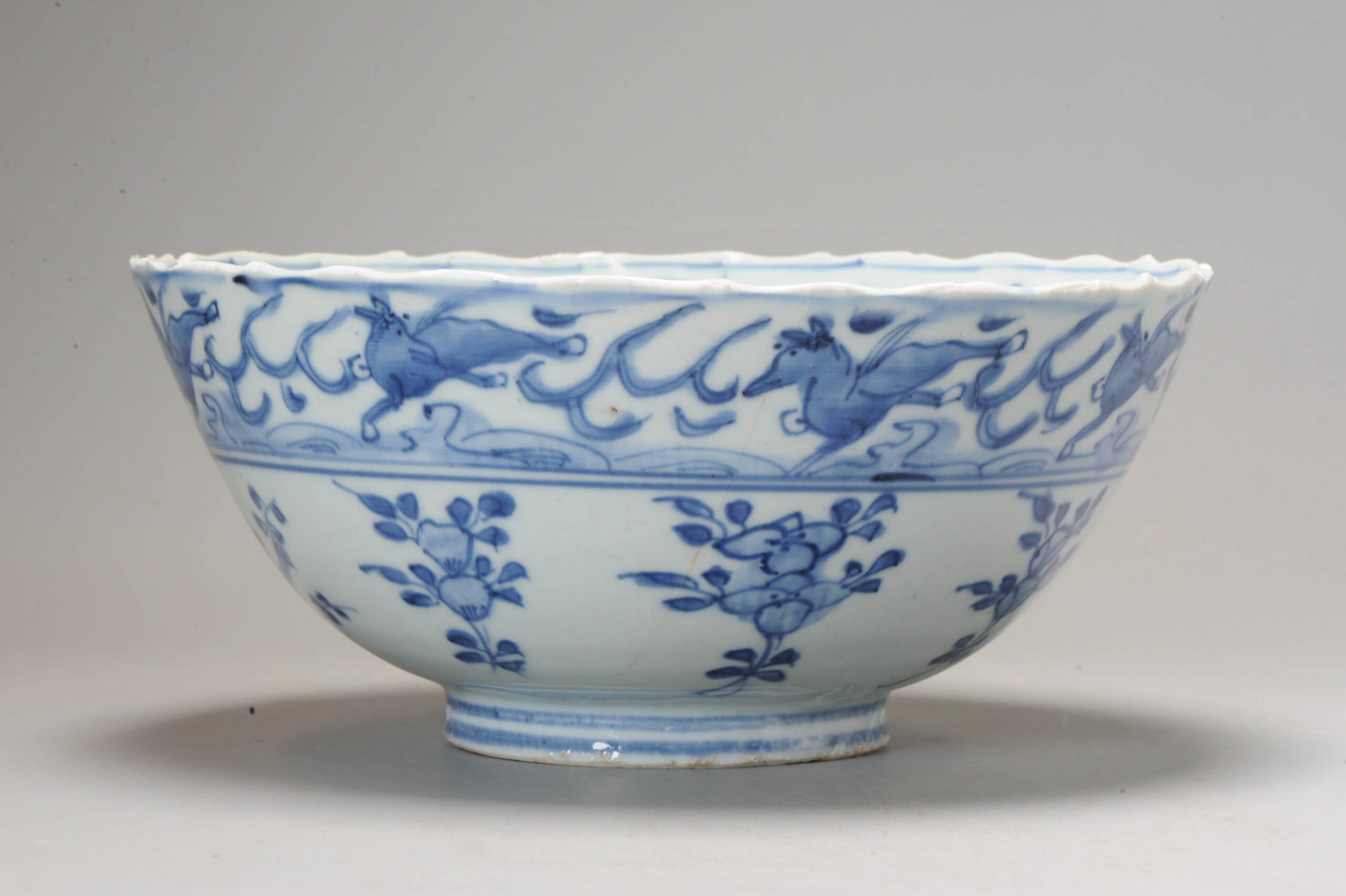 Wanli period Flying horse bowl Ca 1600 Ming Dynasty Chinese Porcelain - Image 14