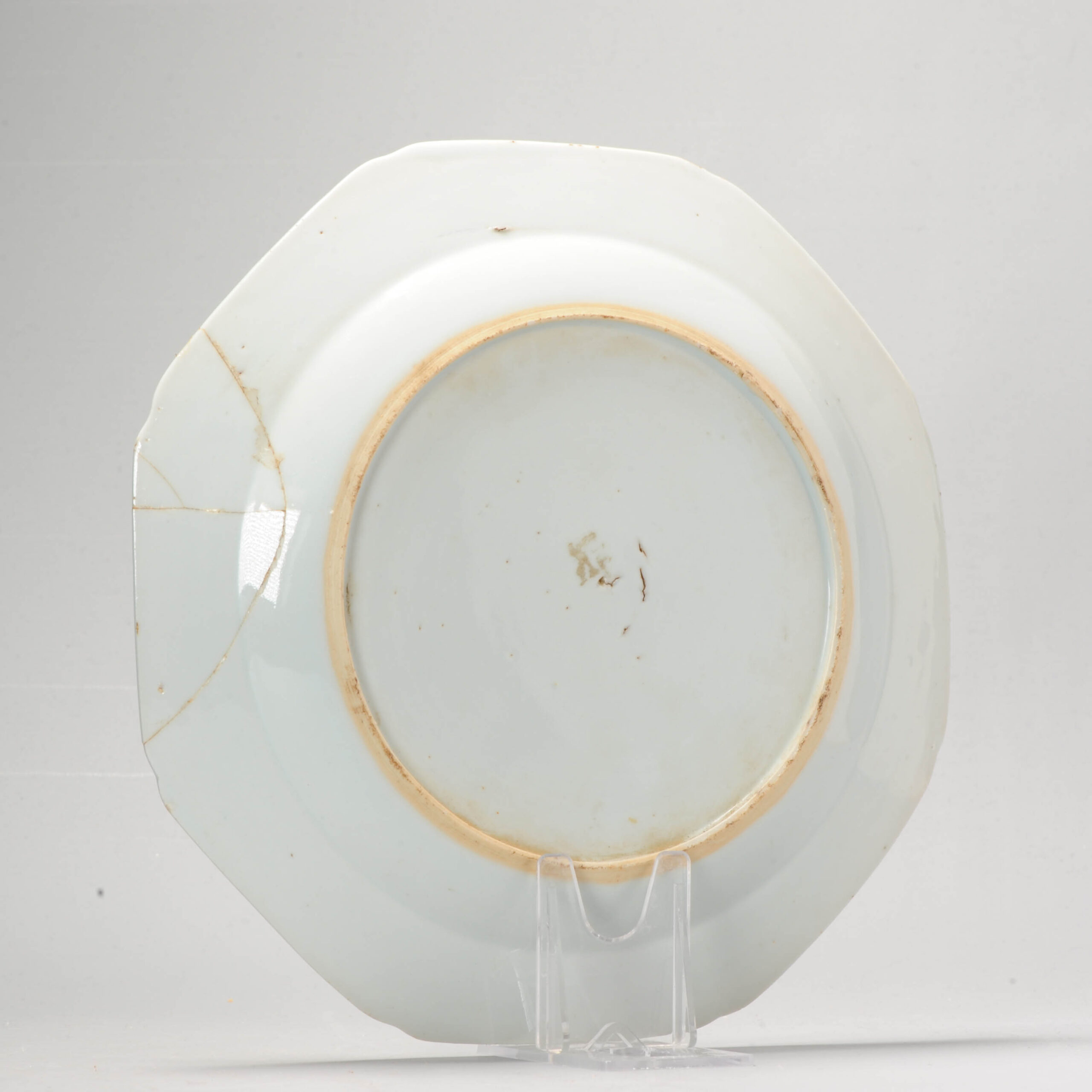 A Landscape Qianlong Yonzheng Chinese Porcelain Blue and White Plate 1730- 1740 China - Image 9
