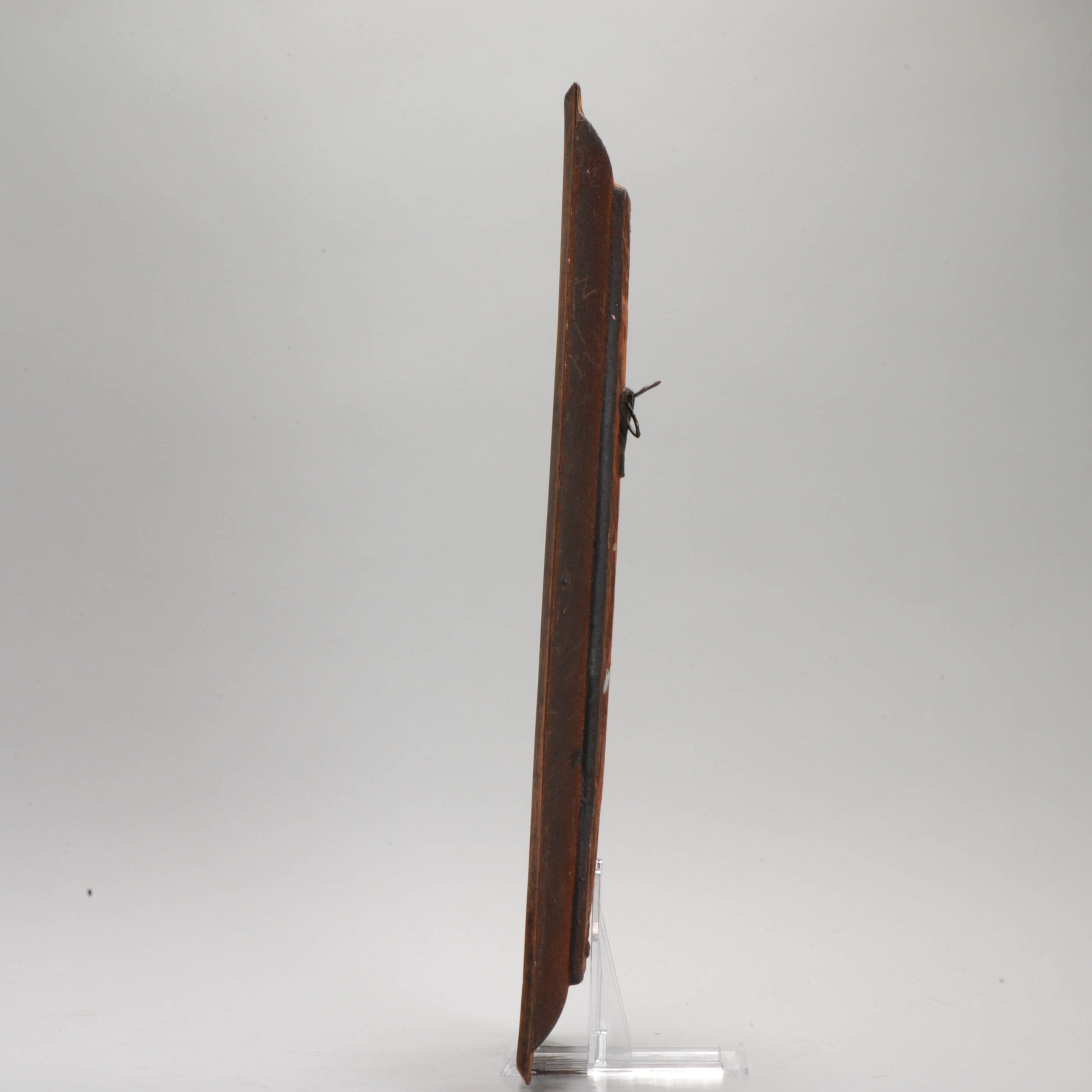 Antique Chinese Bronze / Copper Pressed plaque China 19th or 20th c - Image 7