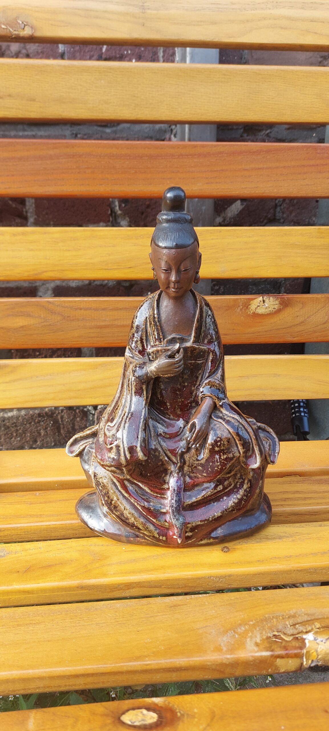 Antique Chinese Statue of a Guanyin Lady Figure China