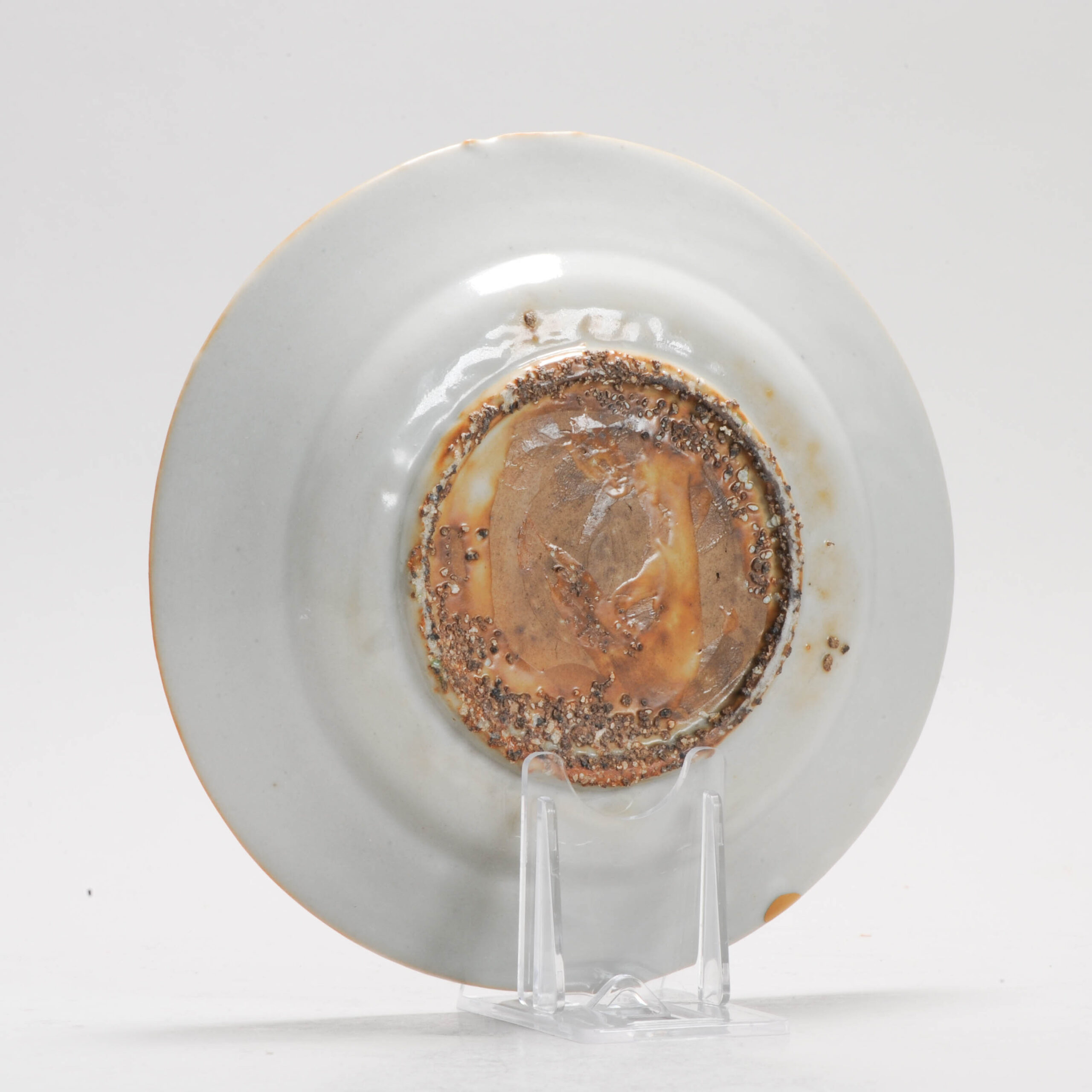 Antique Chinese 16/17C Chinese Porcelain Dish Swatow Fish Dragon Enamel China - Image 8
