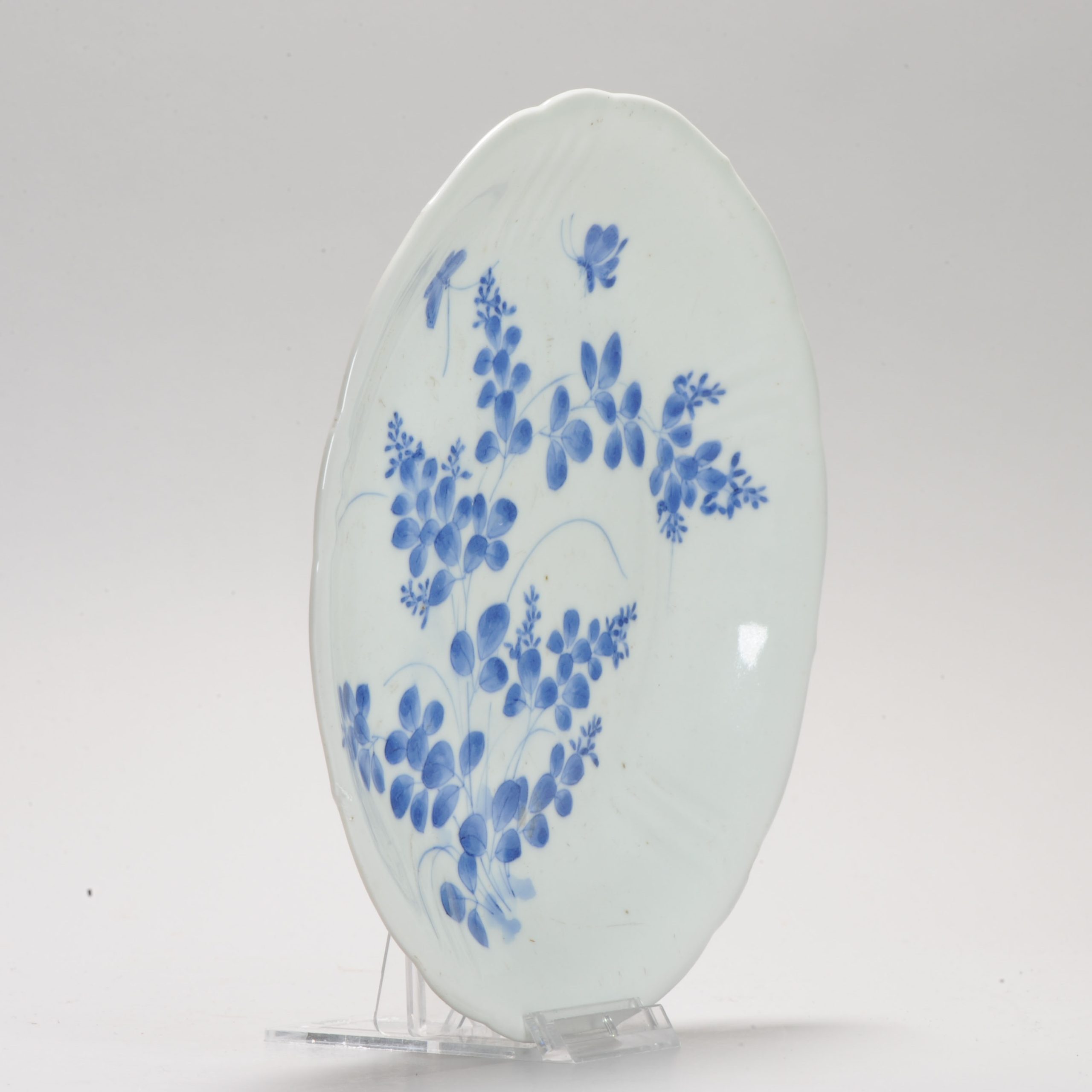 Edo period Arita ca 1660-1680 Japanese Porcelain dish Arita Ko-Imari - Image 3