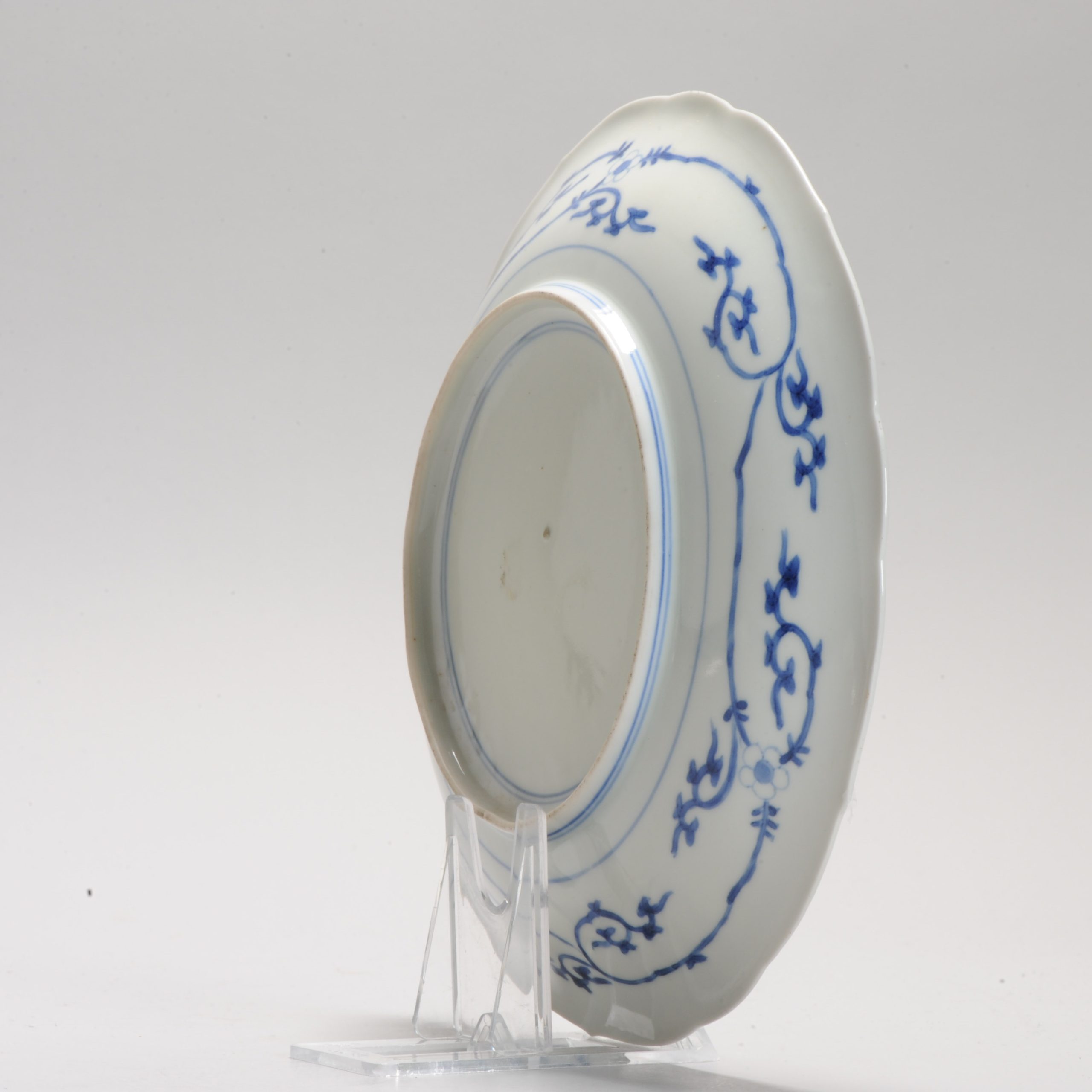 Edo period Arita ca 1660-1680 Japanese Porcelain dish Arita Ko-Imari - Image 5