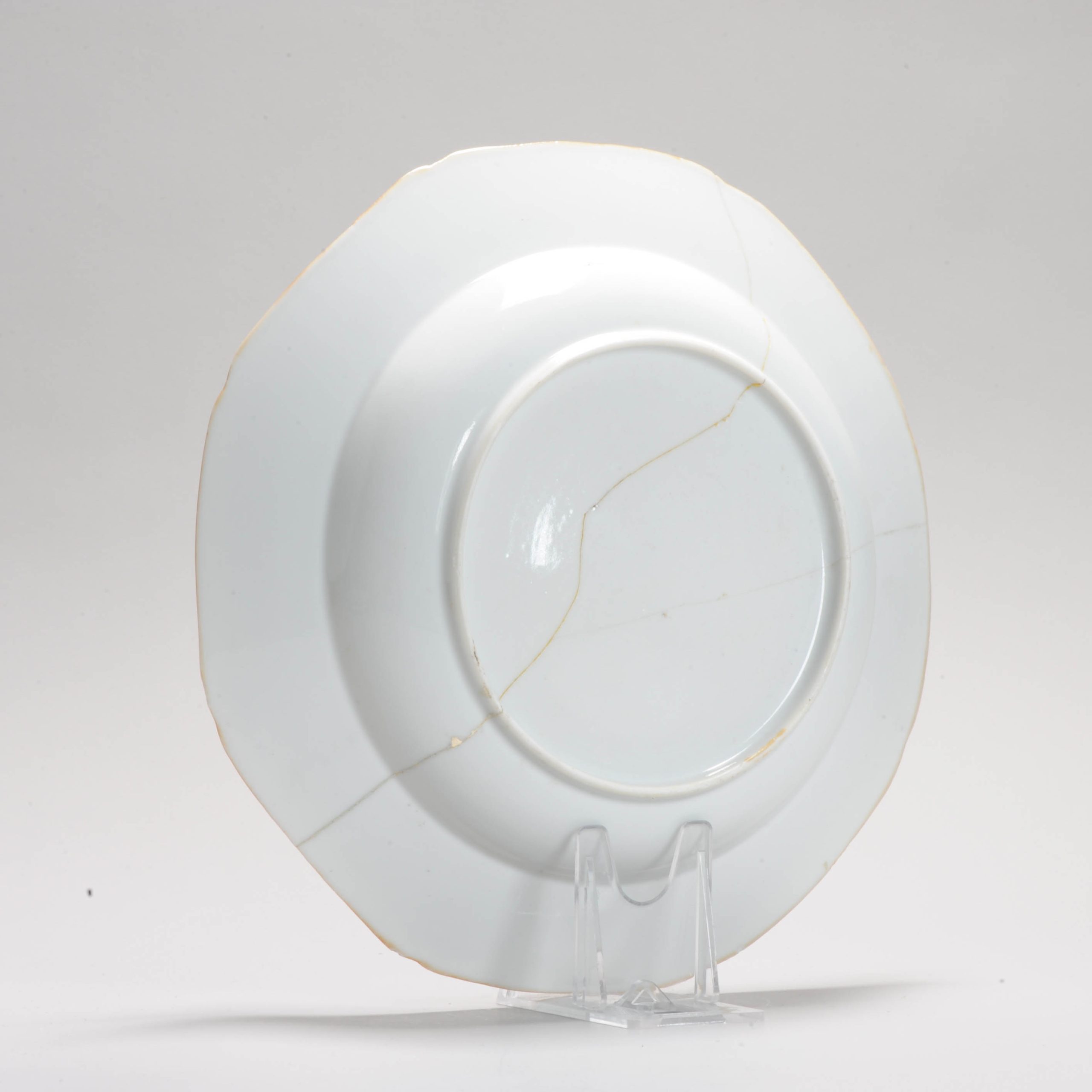 18C Armorial Chinese Porcelain Plate Chine de Commande Molleson Qianlong - Image 8