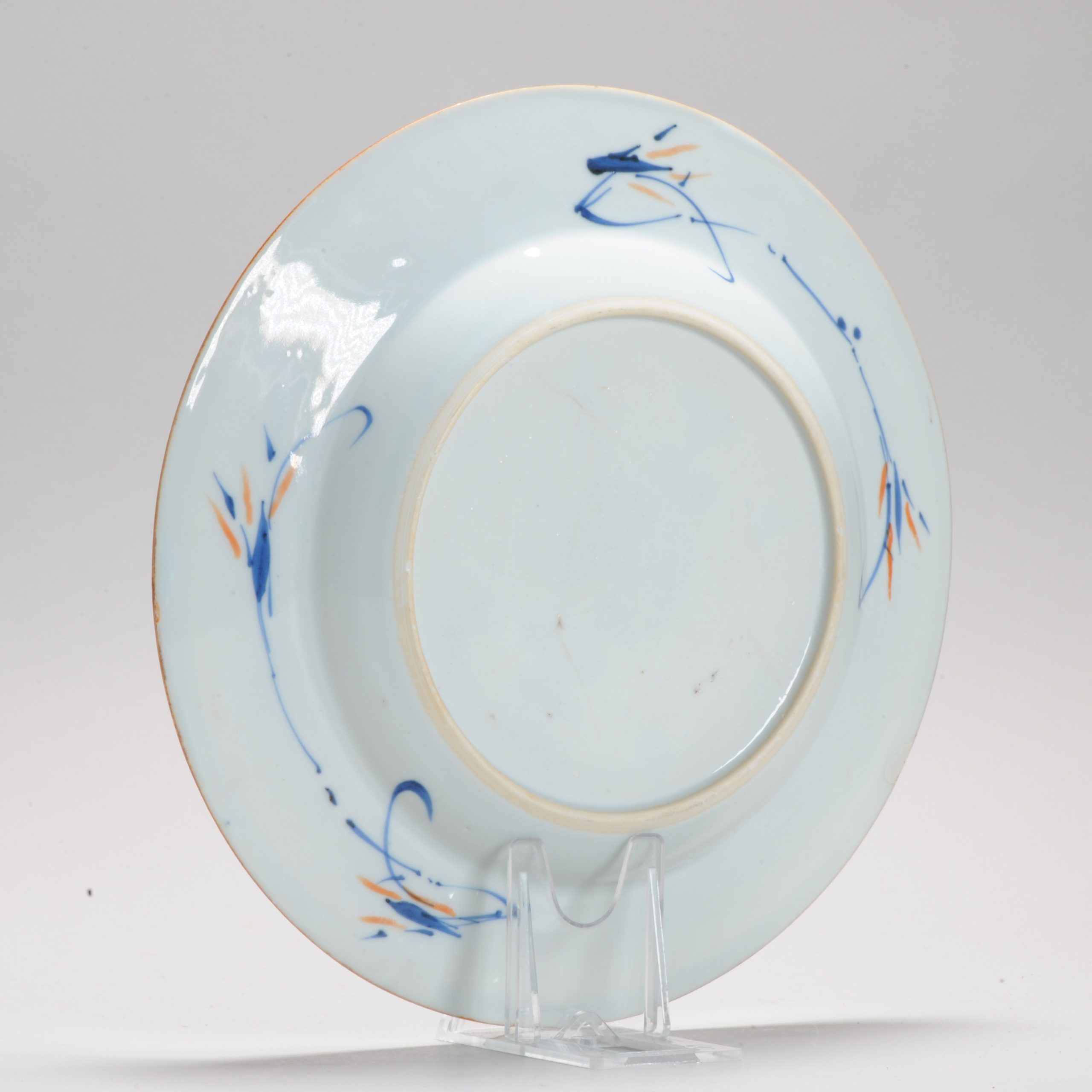 Antique Imari Chinese Plate 18th Flower Buddhist flowers Chinese Porcelain Kangxi Period - Image 8