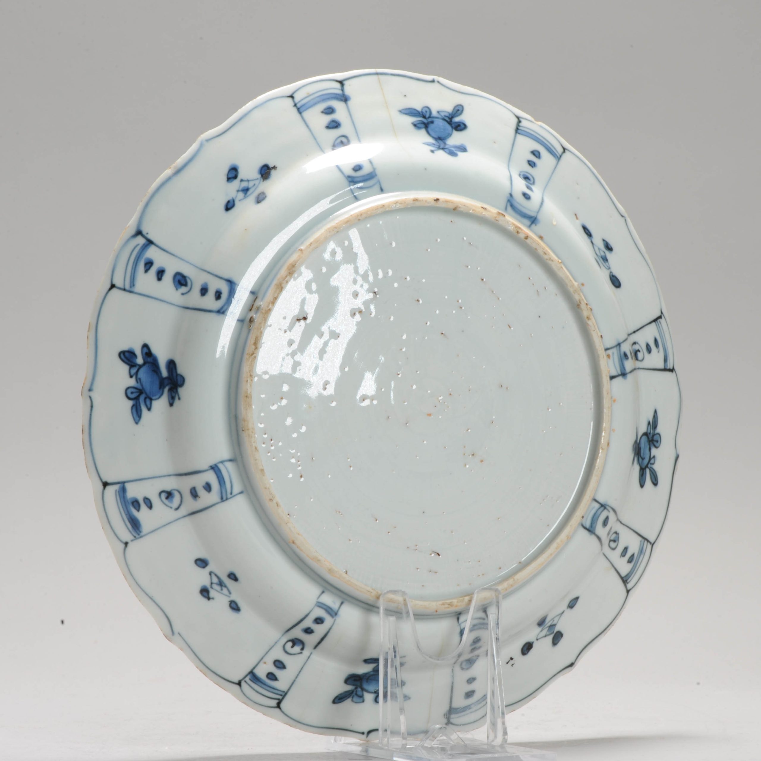 Antique Ming Period Chinese Porcelain Kraak two deer plate China Wanli - Image 8
