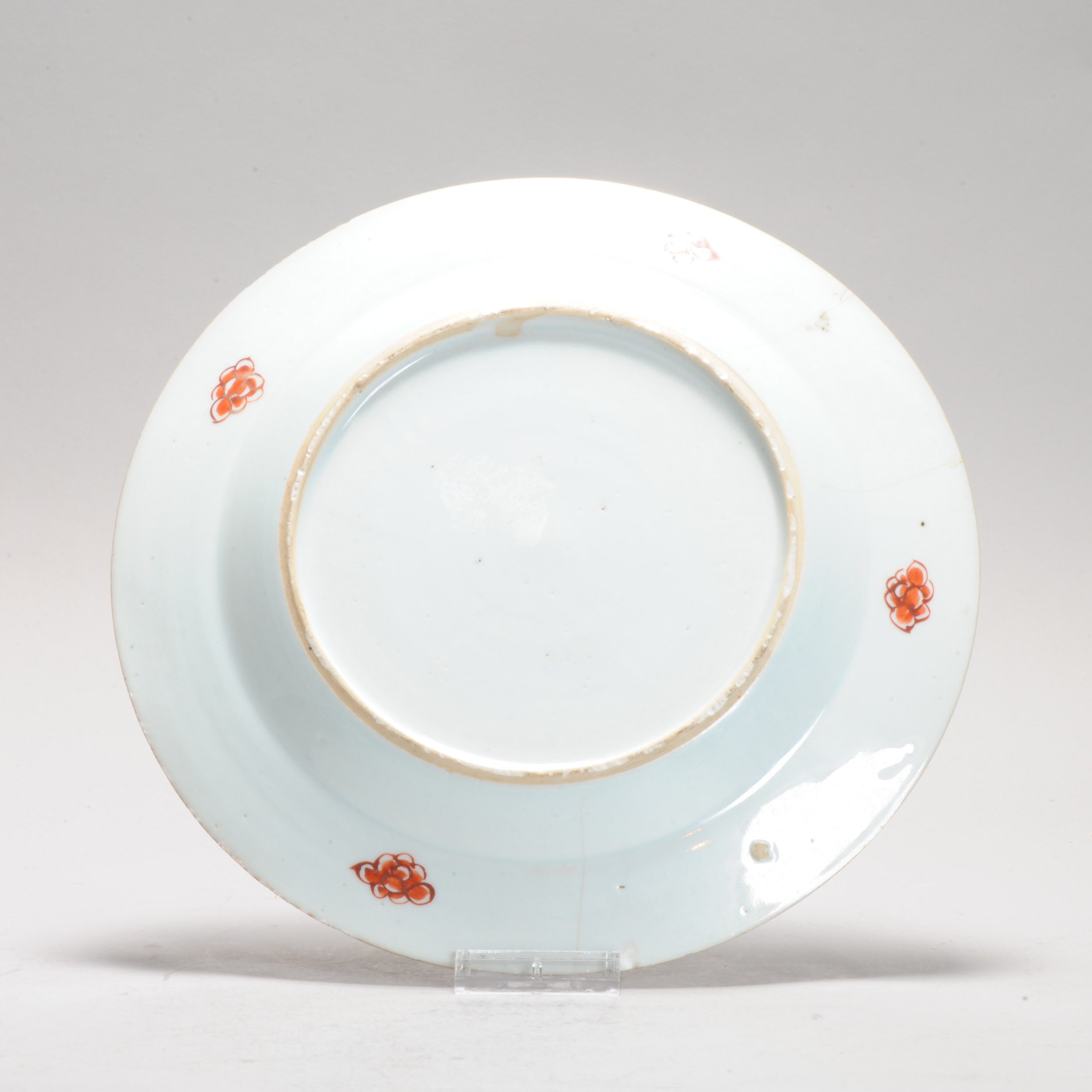 1720-1730 Imari Armorial Chinese Porcelain Plate Van Gellicum Kangxi Period - Image 6