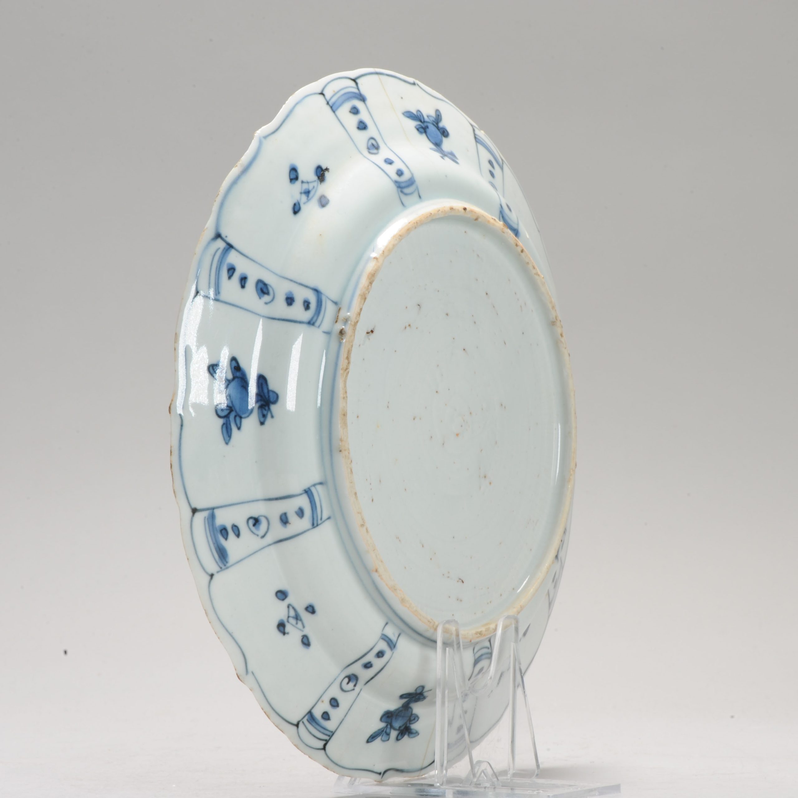 Antique Ming Period Chinese Porcelain Kraak two deer plate China Wanli - Image 9
