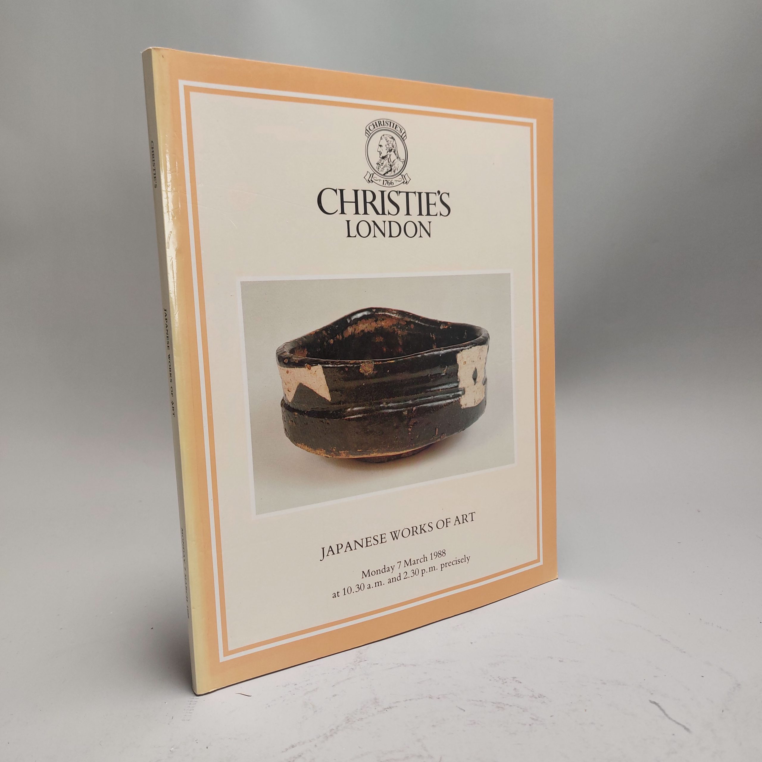 Reference Book Japanese Porcelain & Art –  Christies March 1988 Japanese Works of Art Auction Catalogue