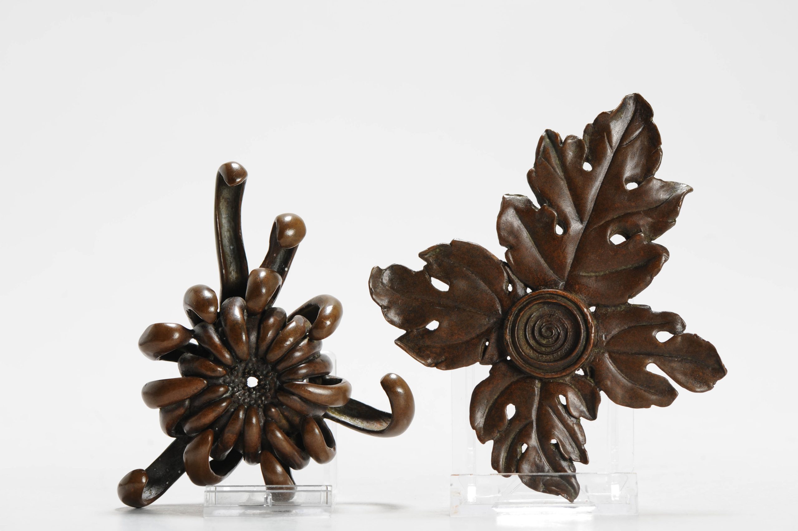 Antique Meiji Japanese Bronze / copper Okimono of a Fruit Incense Burner Marked - Image 18