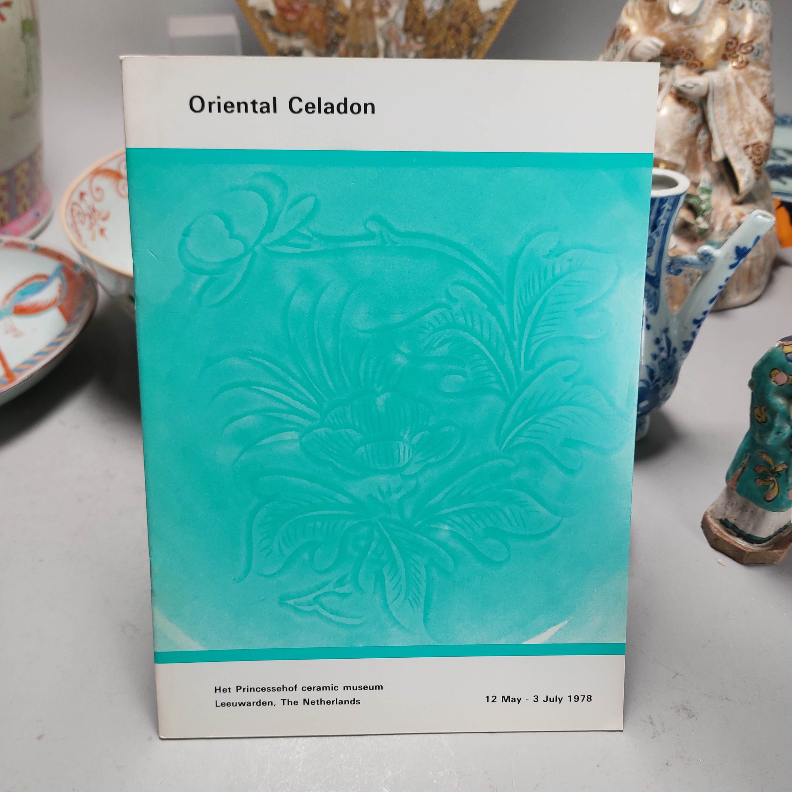 Rare! Reference Book Chinese Porcelain – Oriental Celadon: The Princessehof Collections