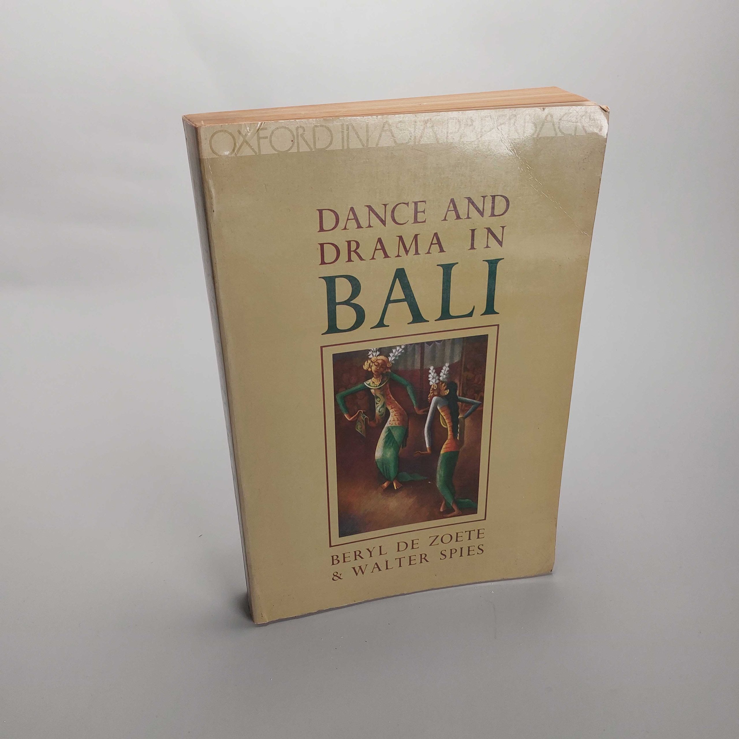 Reference Book Balinese Art – Walter Spies – Dance and Drama in Bali