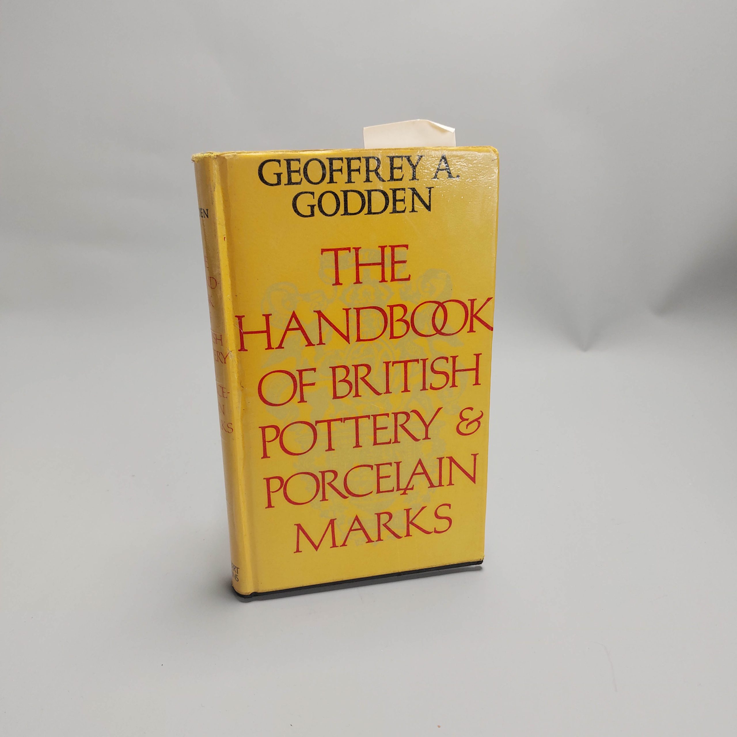 Reference Book European Porcelain – The Handbook of British Pottery and Porcelain Marks – Godden