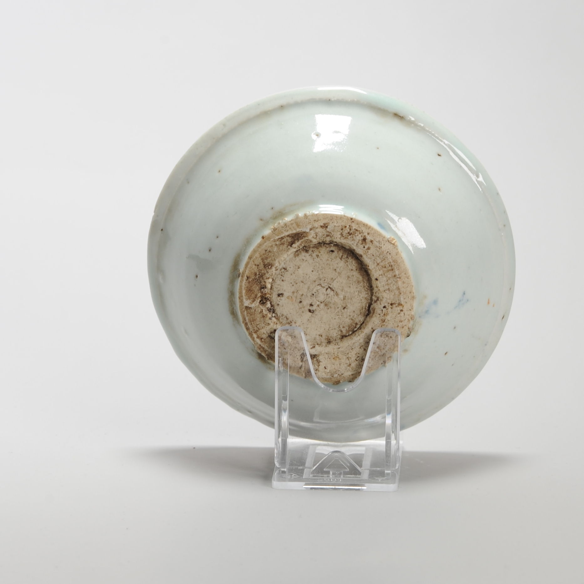 Antique Chinese Porcelain Ko Sometsuke Little Bowl Tianqi Period Pineapple - Image 5