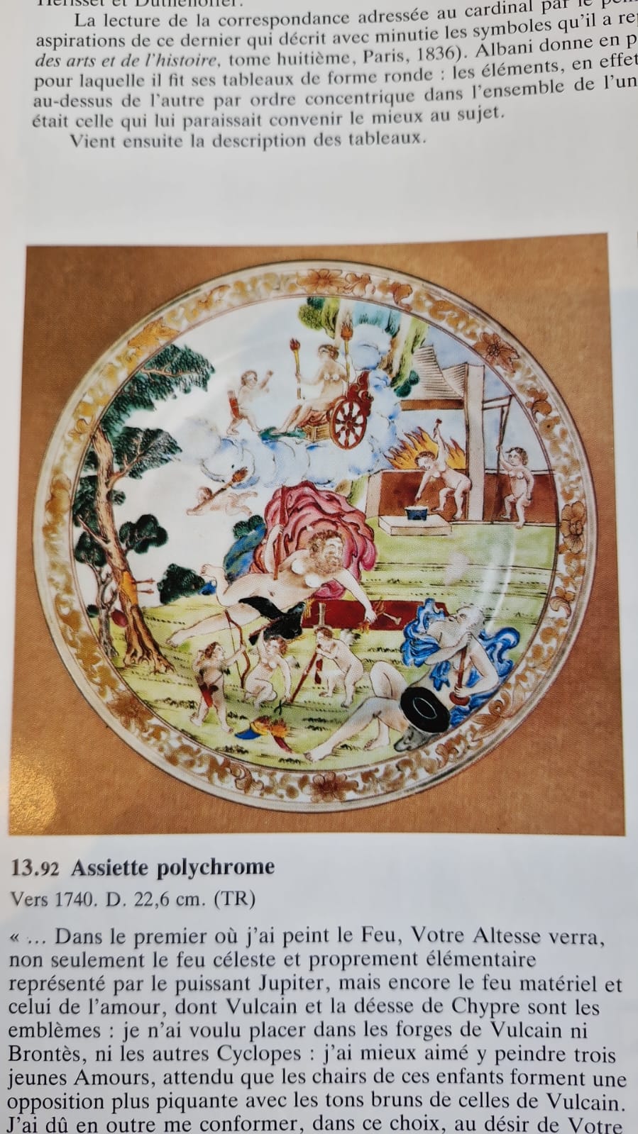 Antique 18C Chinese Porcelain Famille Rose Qianlong dish Chine de Commande - Image 4