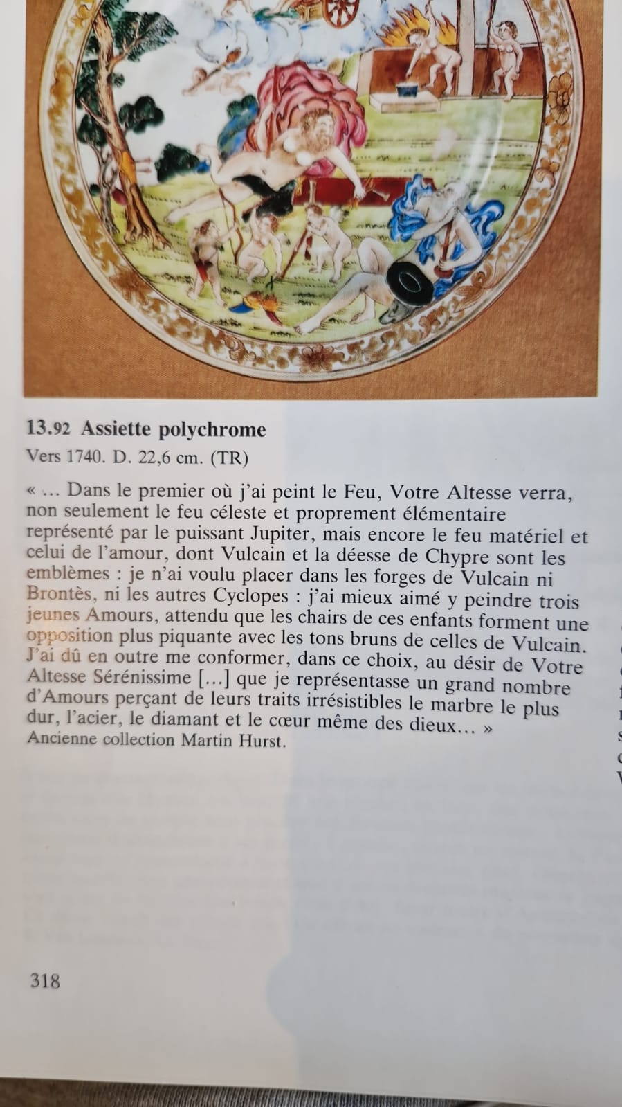 Antique 18C Chinese Porcelain Famille Rose Qianlong dish Chine de Commande - Image 2