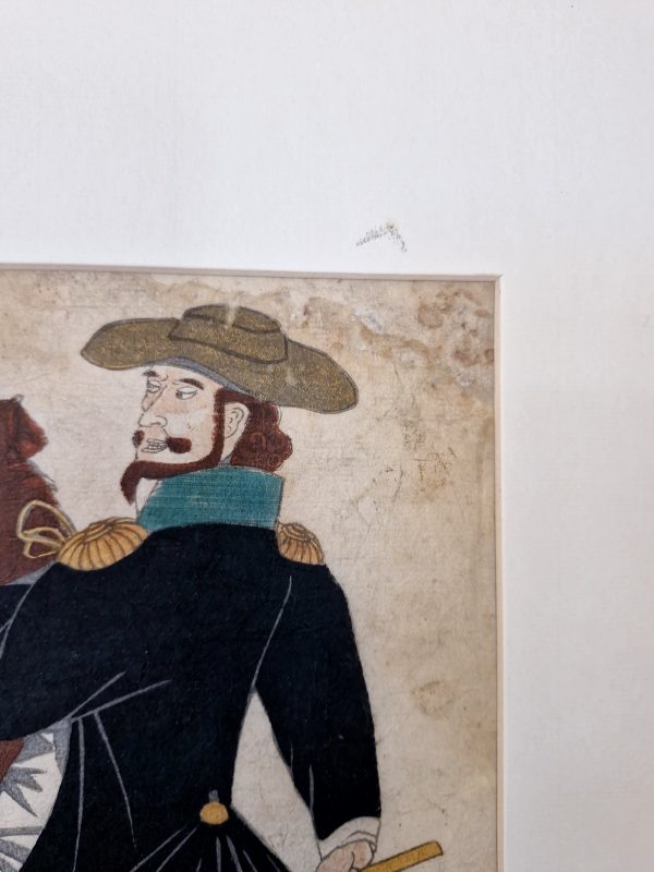 Antique Edo 1861 Woodblock Utagawa Yoshiiku People from Foreign Lands: American and Chinese - Image 9