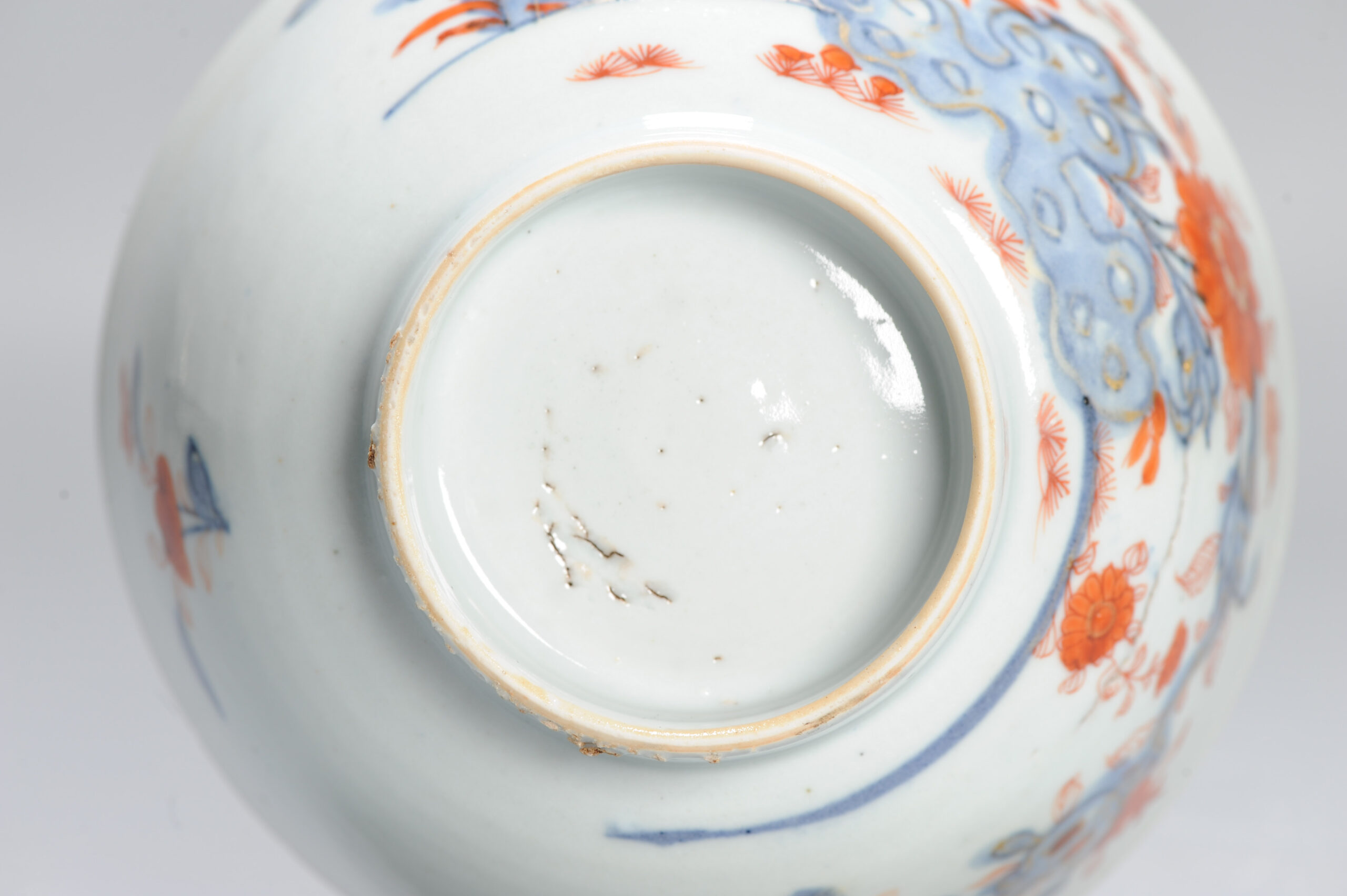 A Chinese Porcelain Imari Bowl 1700-1730 Period Landscape Pagode scene - Image 13