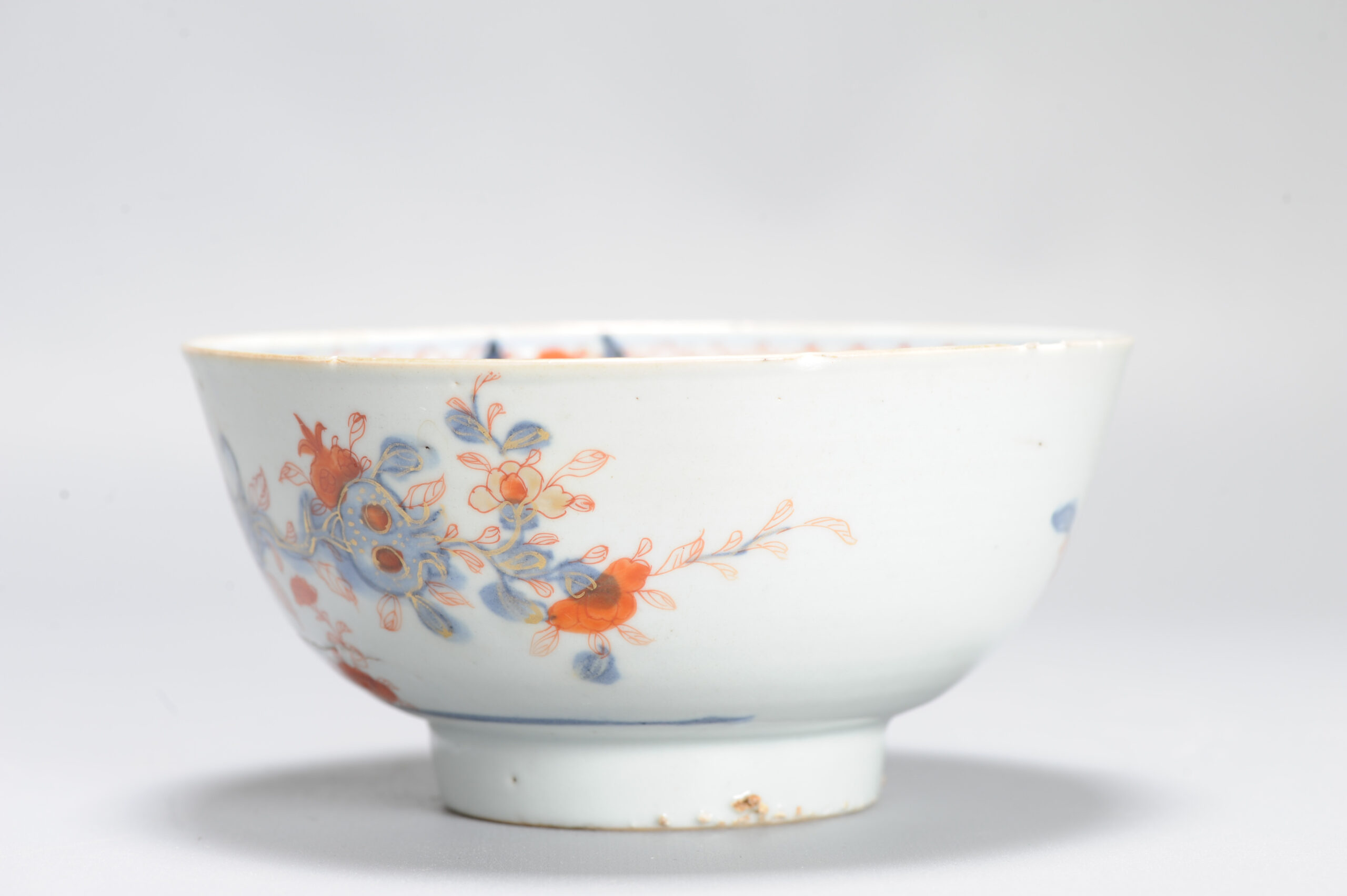 A Chinese Porcelain Imari Bowl 1700-1730 Period Landscape Pagode scene - Image 8