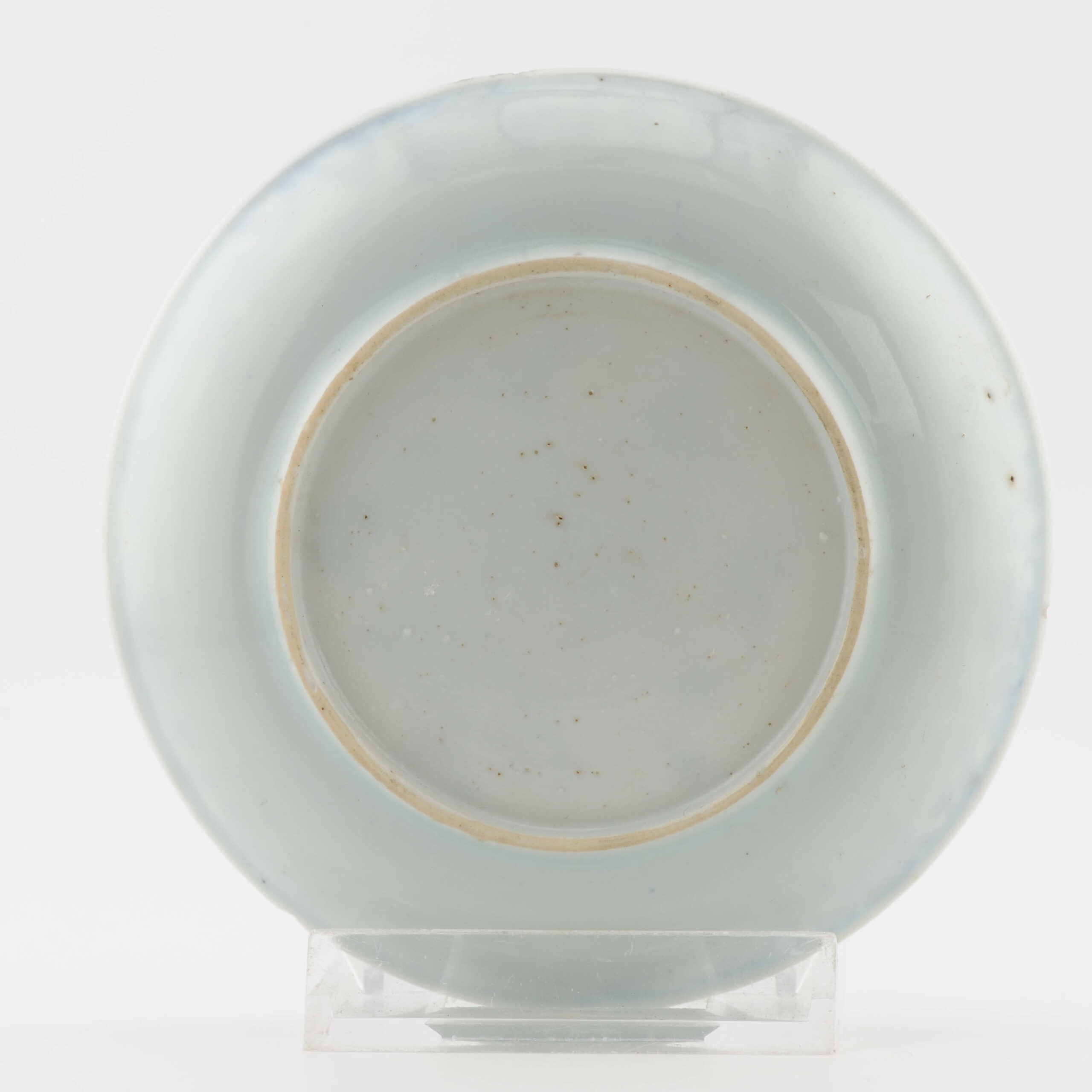 Antique Yongzheng 18C Chinese Porcelain Dish / Plate China unMarked Base - Image 4