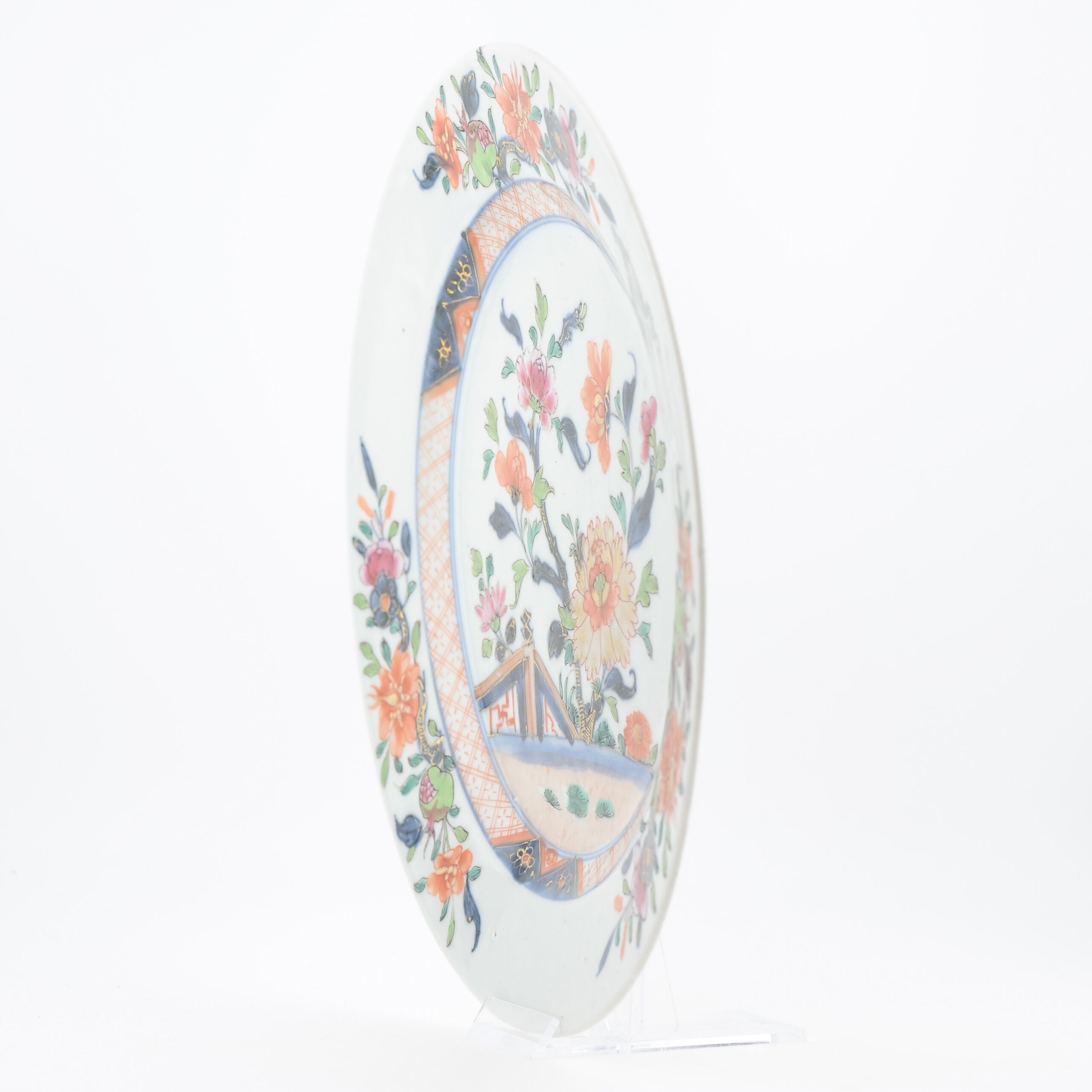 18C Yongzheng/Qianlong Chinese Porcelain Plate Valuables Verte Fencai - Image 11