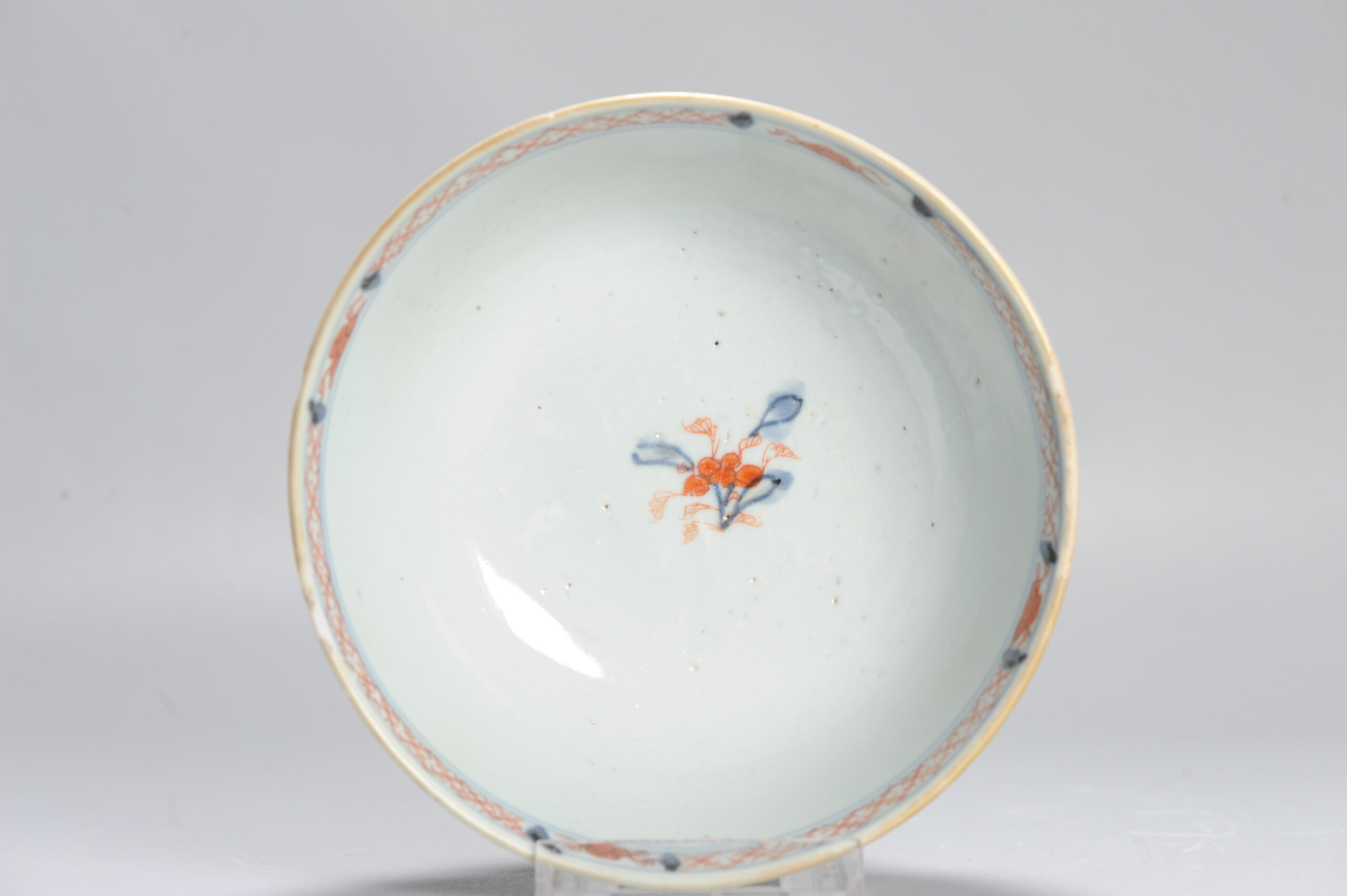 A Chinese Porcelain Imari Bowl 1700-1730 Period Landscape Pagode scene - Image 12