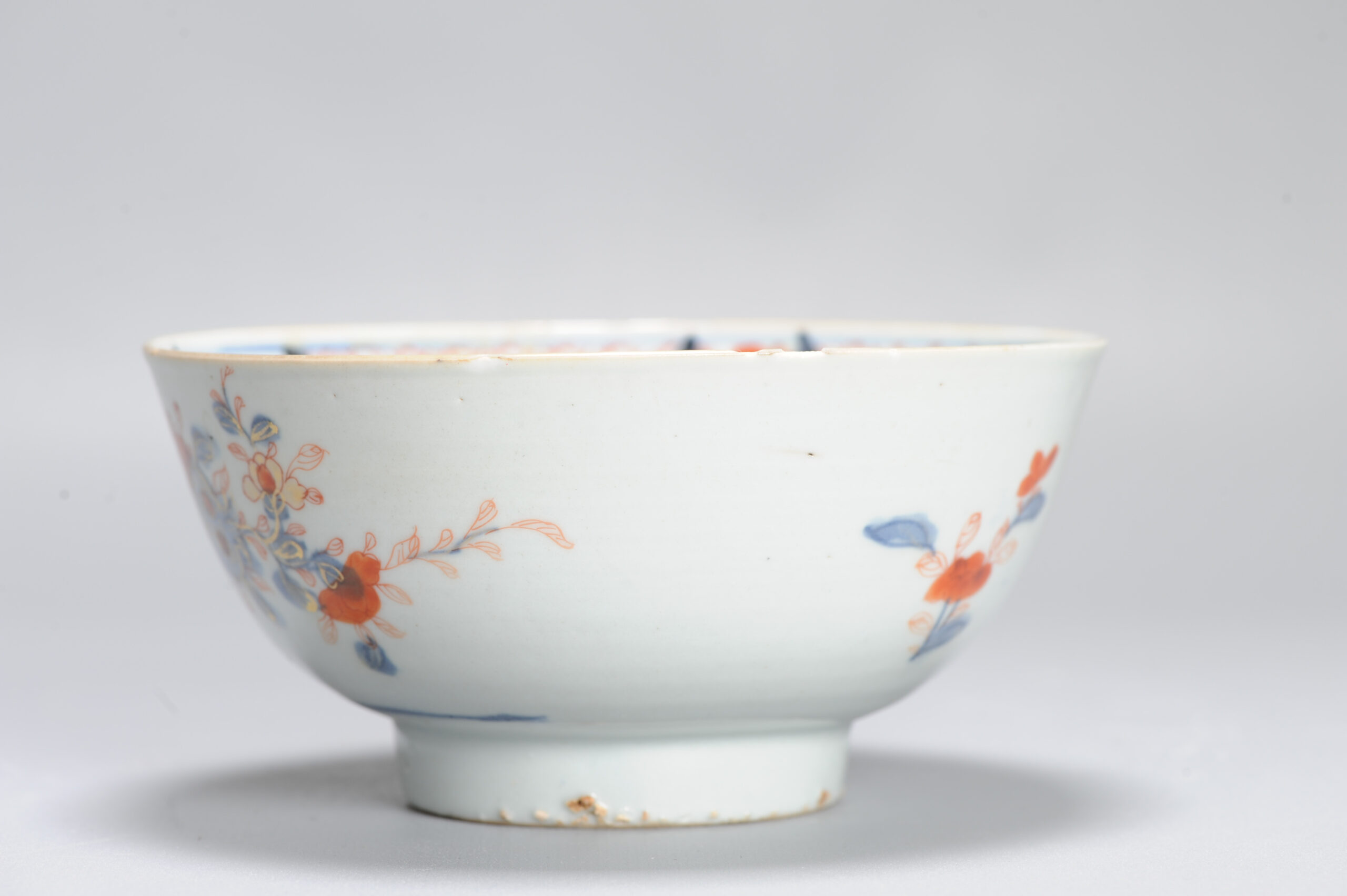 A Chinese Porcelain Imari Bowl 1700-1730 Period Landscape Pagode scene - Image 7