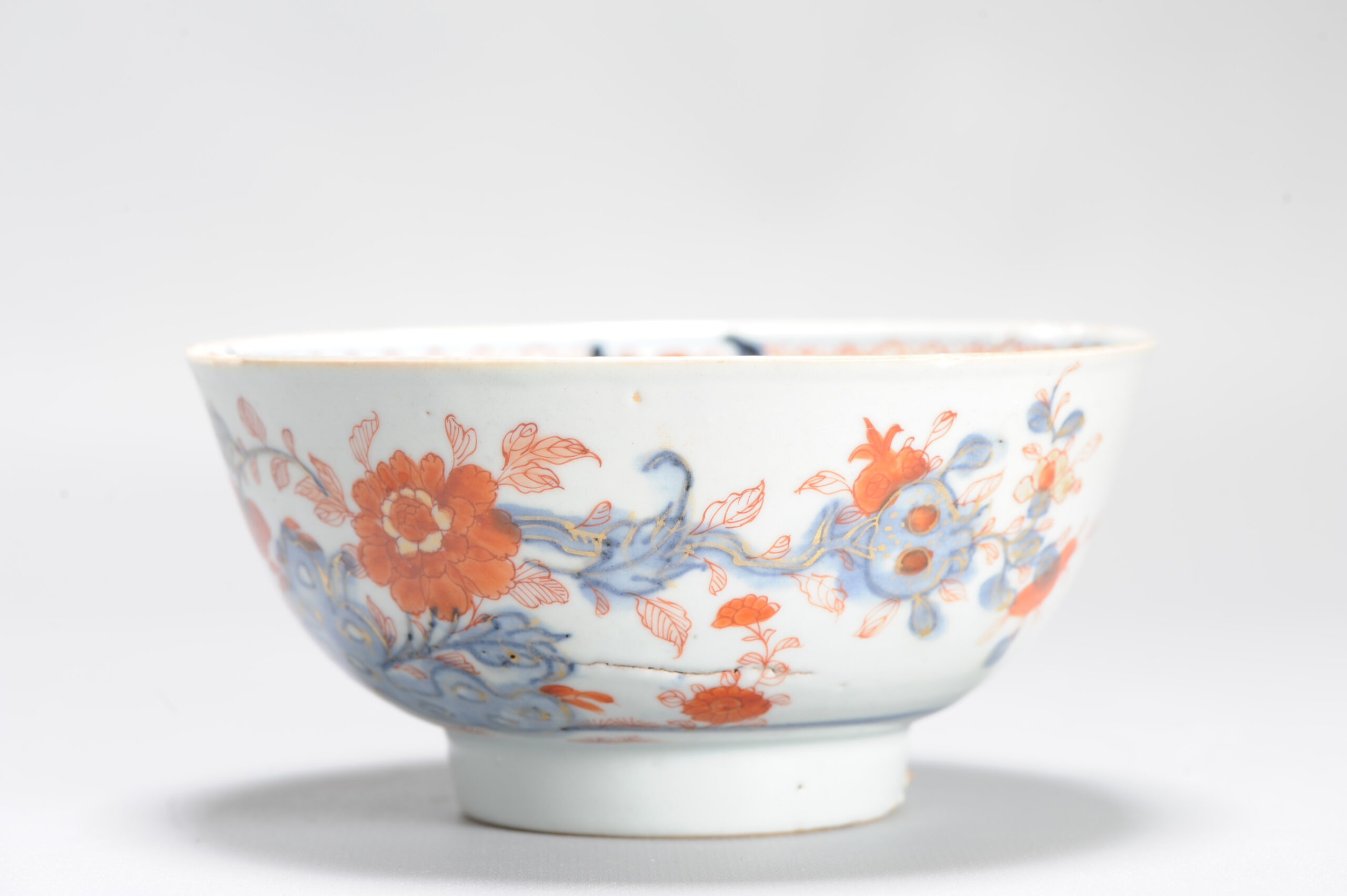 A Chinese Porcelain Imari Bowl 1700-1730 Period Landscape Pagode scene - Image 10