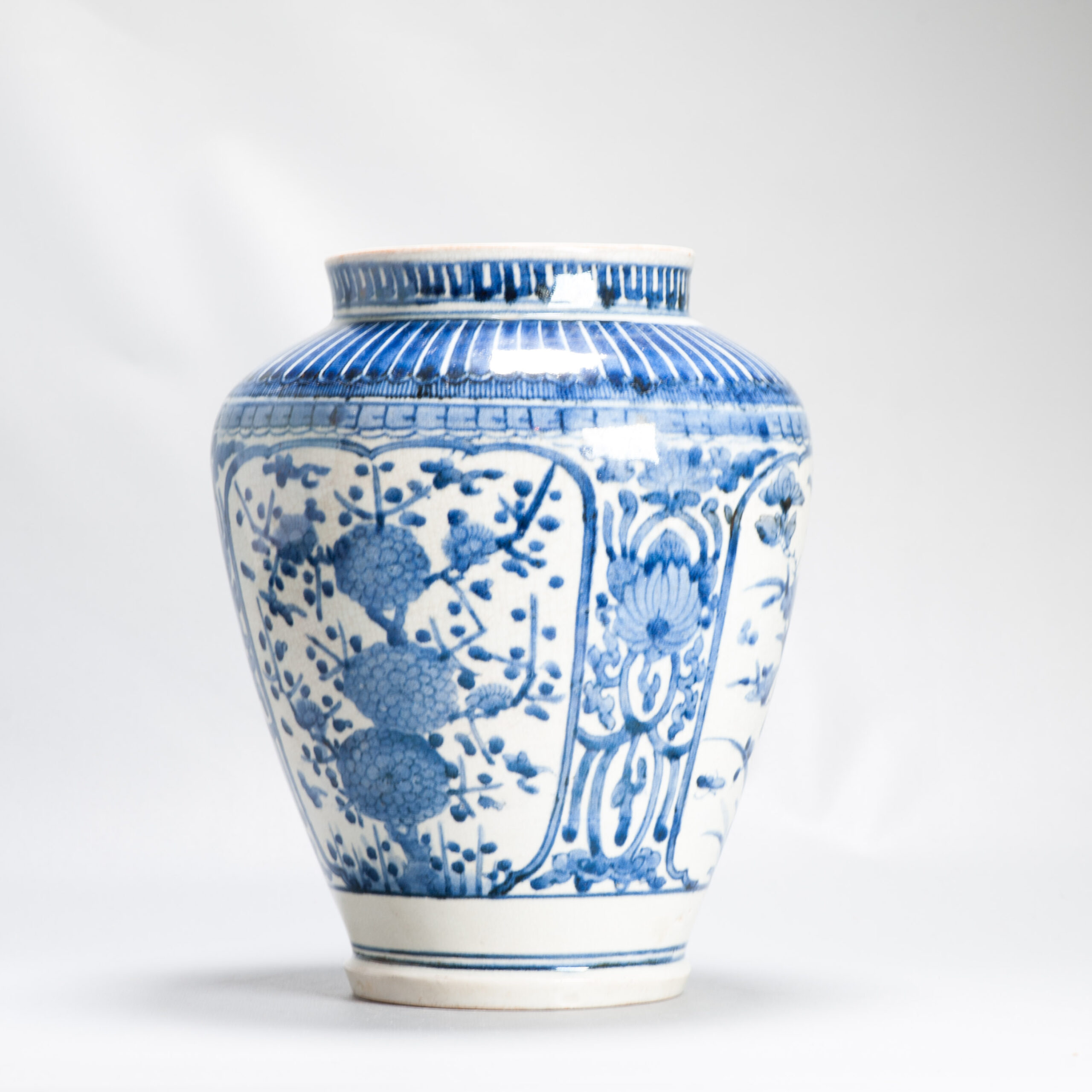 Antique Ko-Imari Edo Period 1660-1680 Century Japanese Porcelain Vase Arita - Image 4