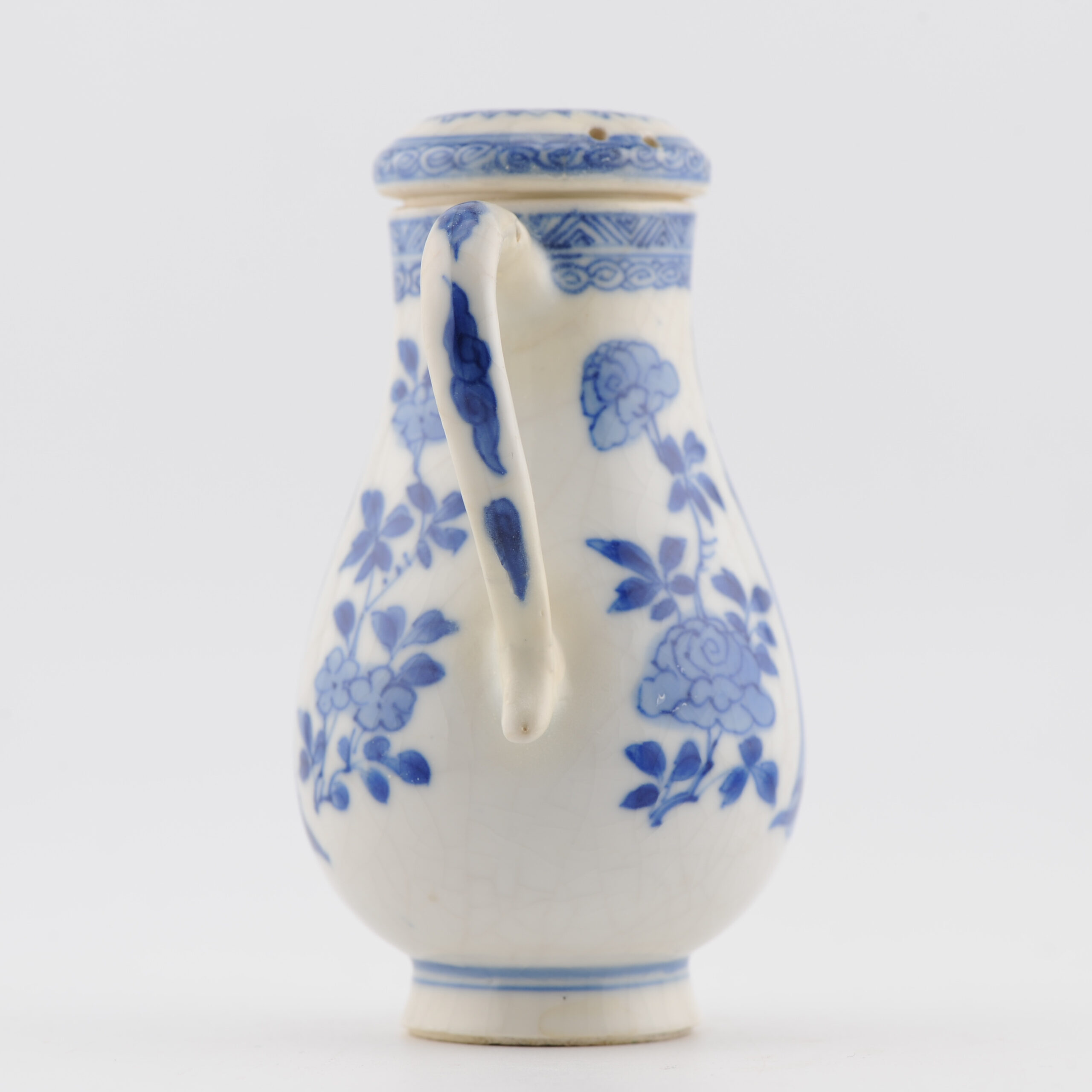 Antique 1700 Chinese Porcelain Kangxi period Jar Marked Blue & White China - Image 8