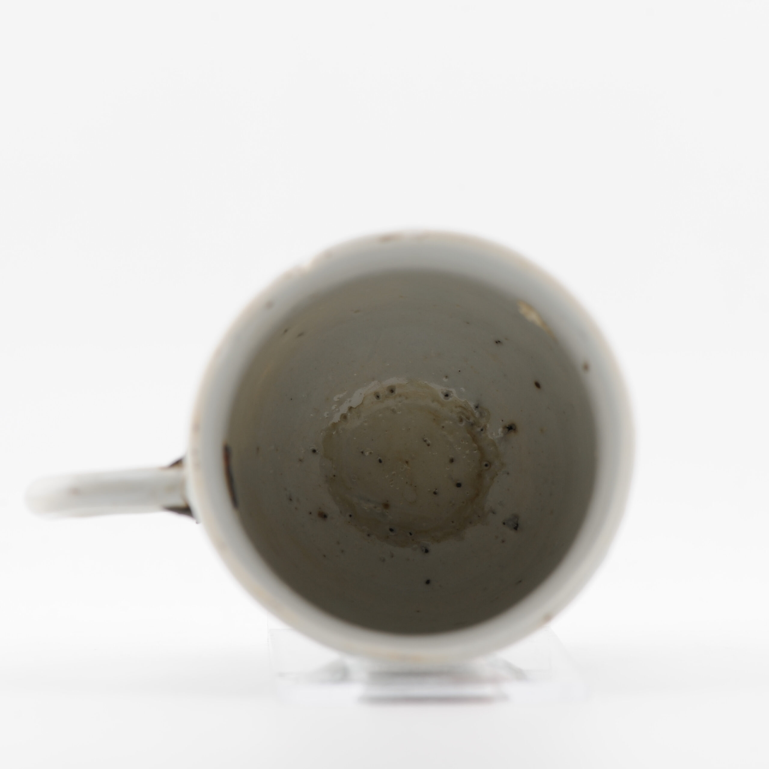 Antique Chinese Coffee Cup Flowers Yonzheng/Qianlong Porcelain - Image 15