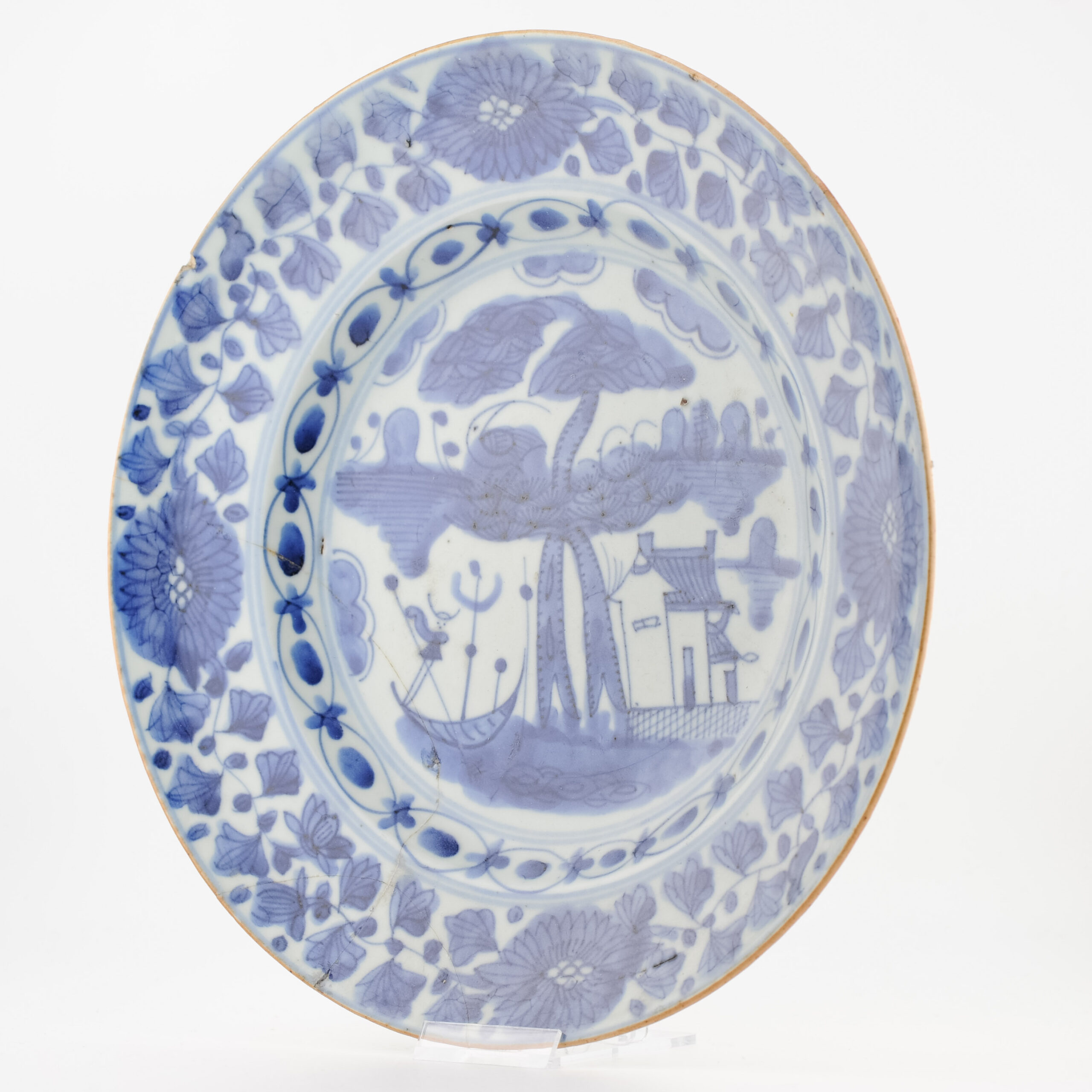 Antique Chinese Porcelain 19C Plate China Antique Kitchen Qing Dehua - Image 17